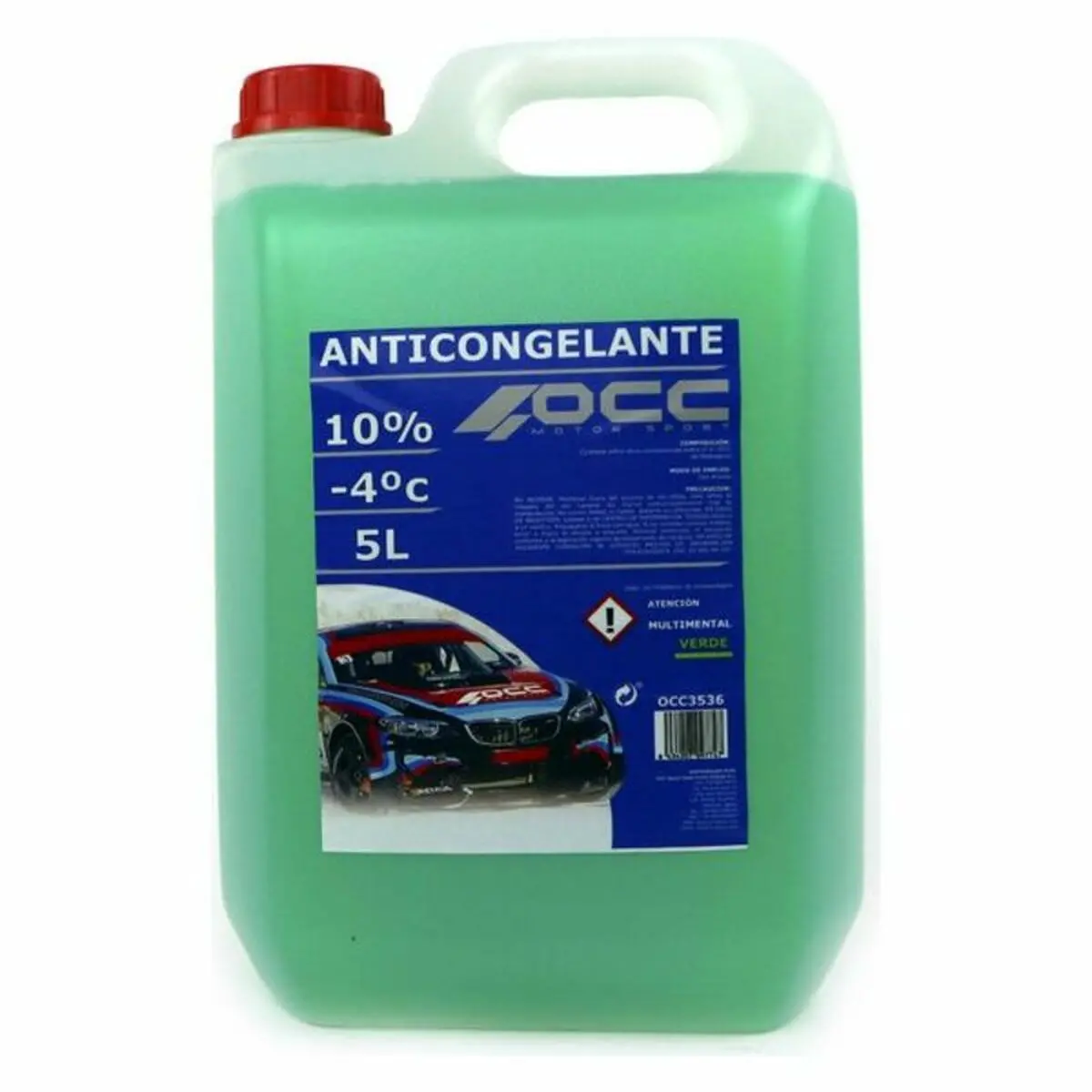 Anticongelante Occ Motorsport 10% Verde (5 L) 1