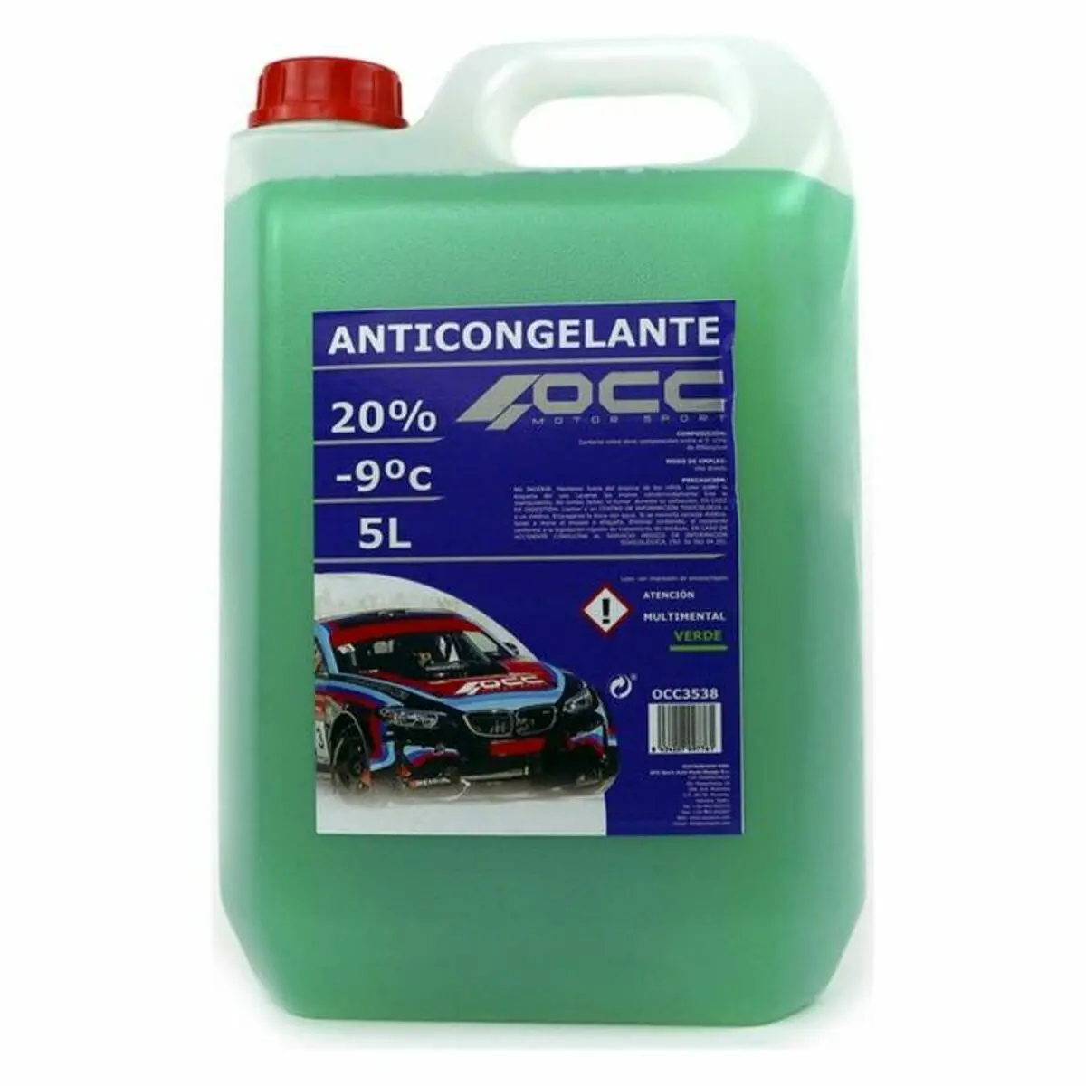 Anticongelante Occ Motorsport 20% Verde (5 L) 1