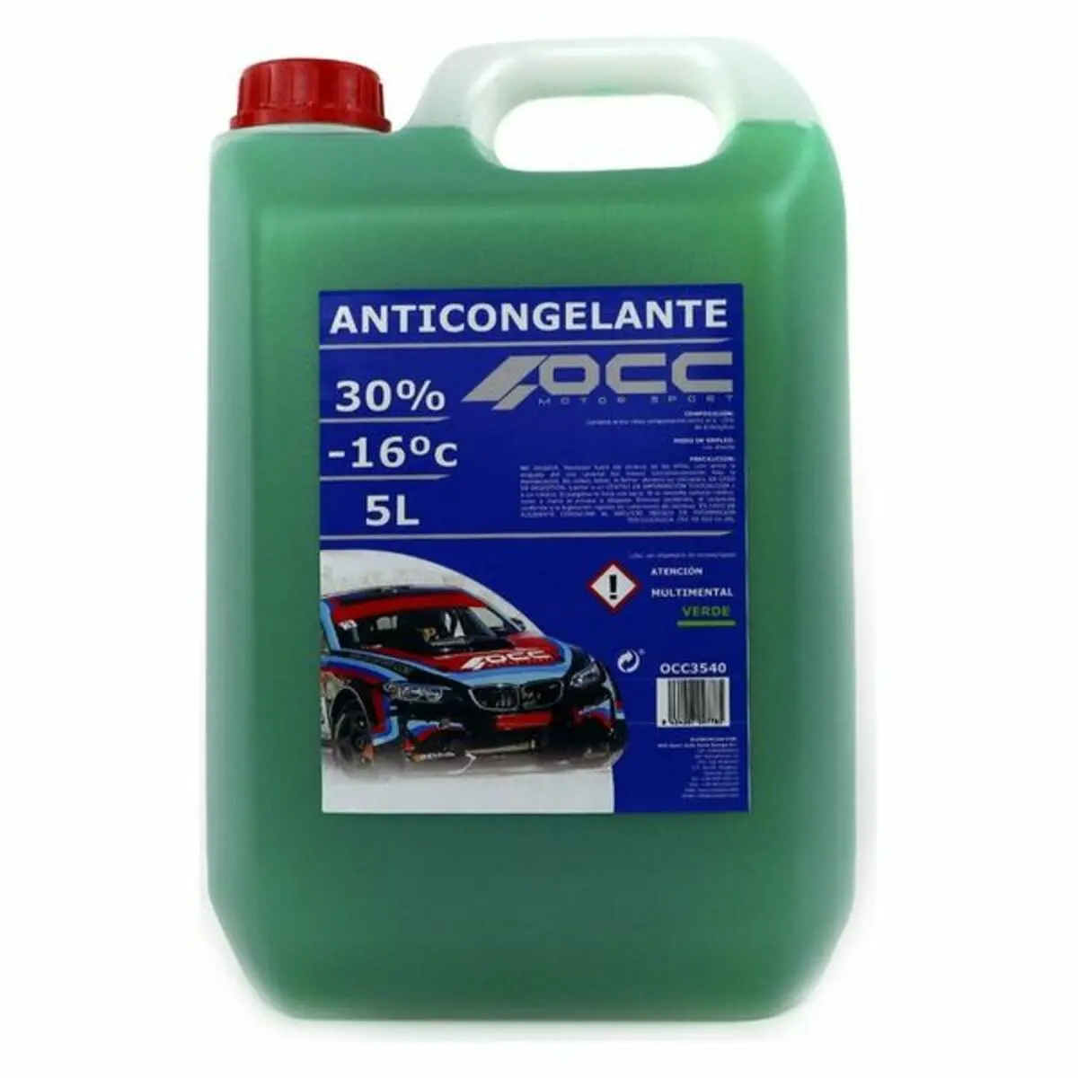 Anticongelante Occ Motorsport 30% Verde (5 L) 1
