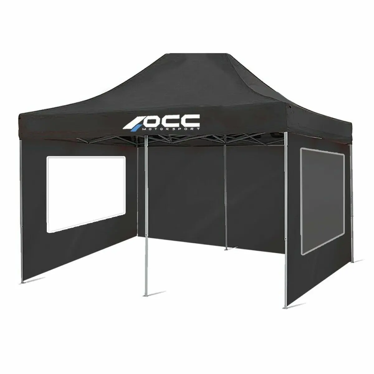 Parede De Tenda Occ Motorsport Occcarp33 Preto Oxford 420D 6 X 2 M Janela 1