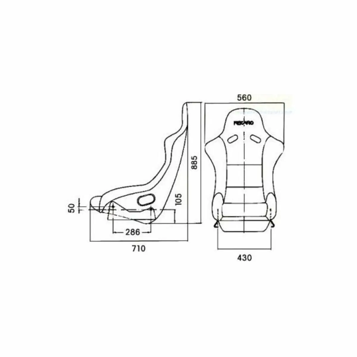 Banco Recaro Rc070770885 Preto 2