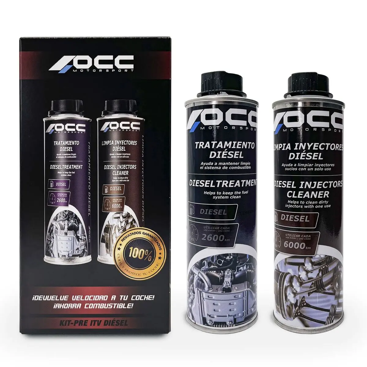 Aditivo Para Motores A Gasóleo Occ Motorsport (2X 300 Ml) 1
