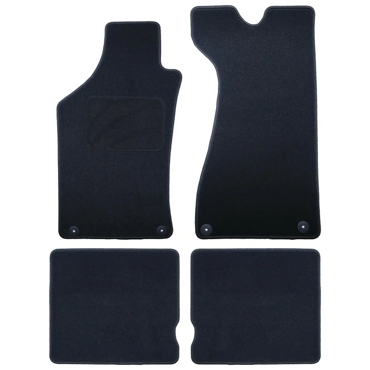 Conjunto De Tapetes De Carro Occ Motorsport Occd0001 5 Peças 1