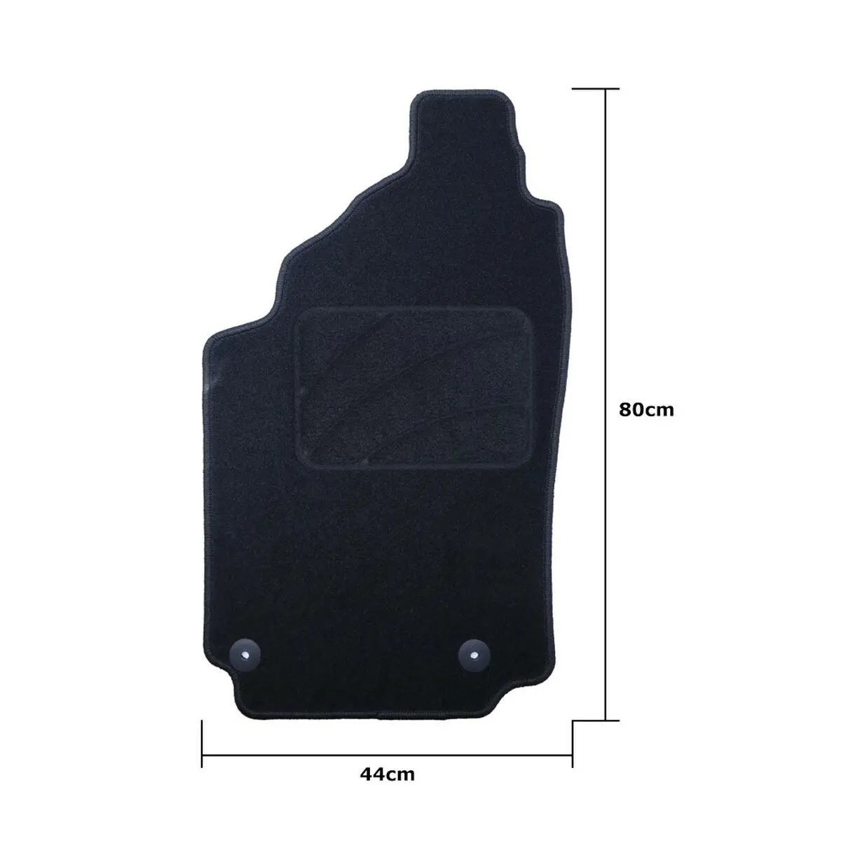 Conjunto De Tapetes De Carro Occ Motorsport Occd0002 5 Peças 2