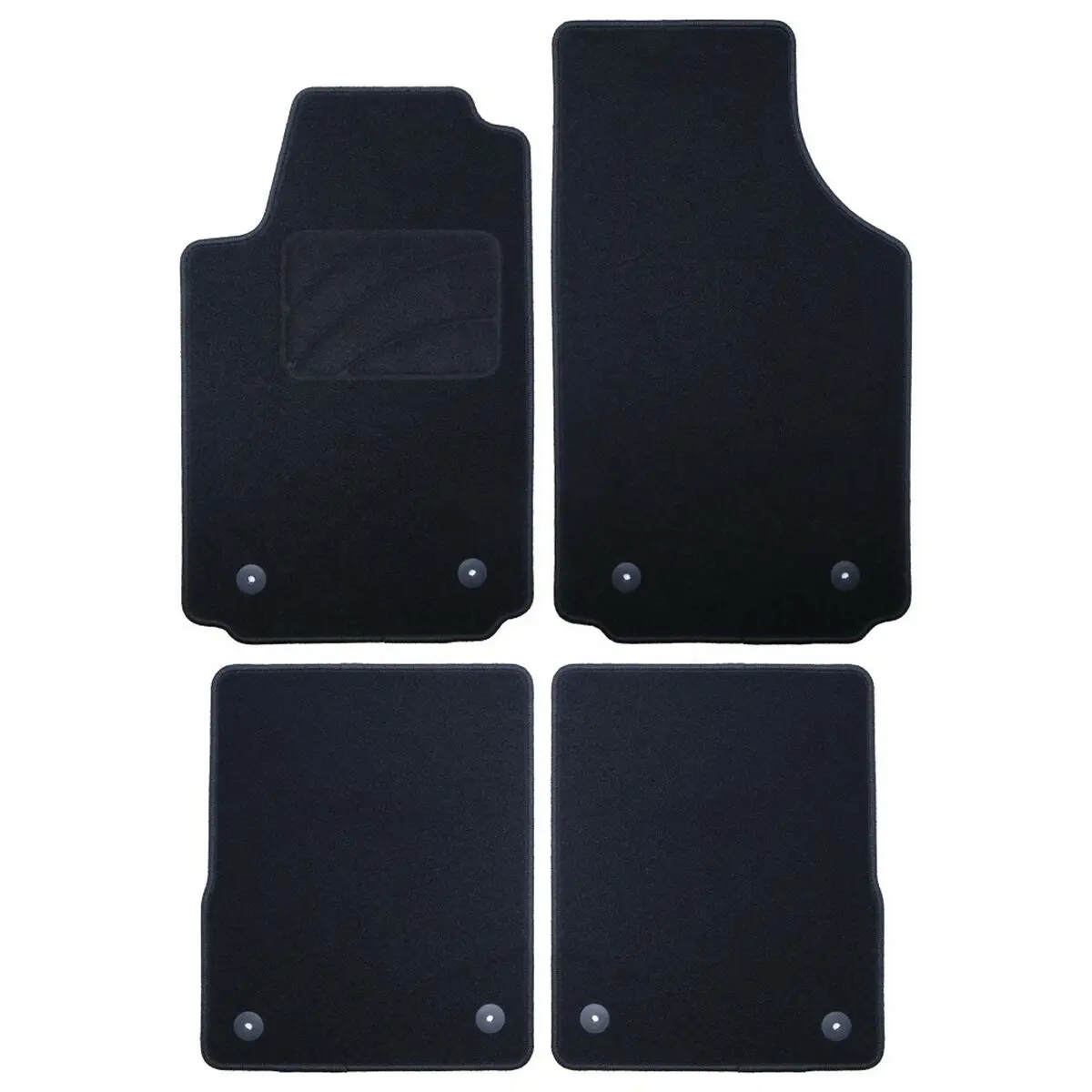 Conjunto De Tapetes De Carro Occ Motorsport Occd0005 5 Peças 1