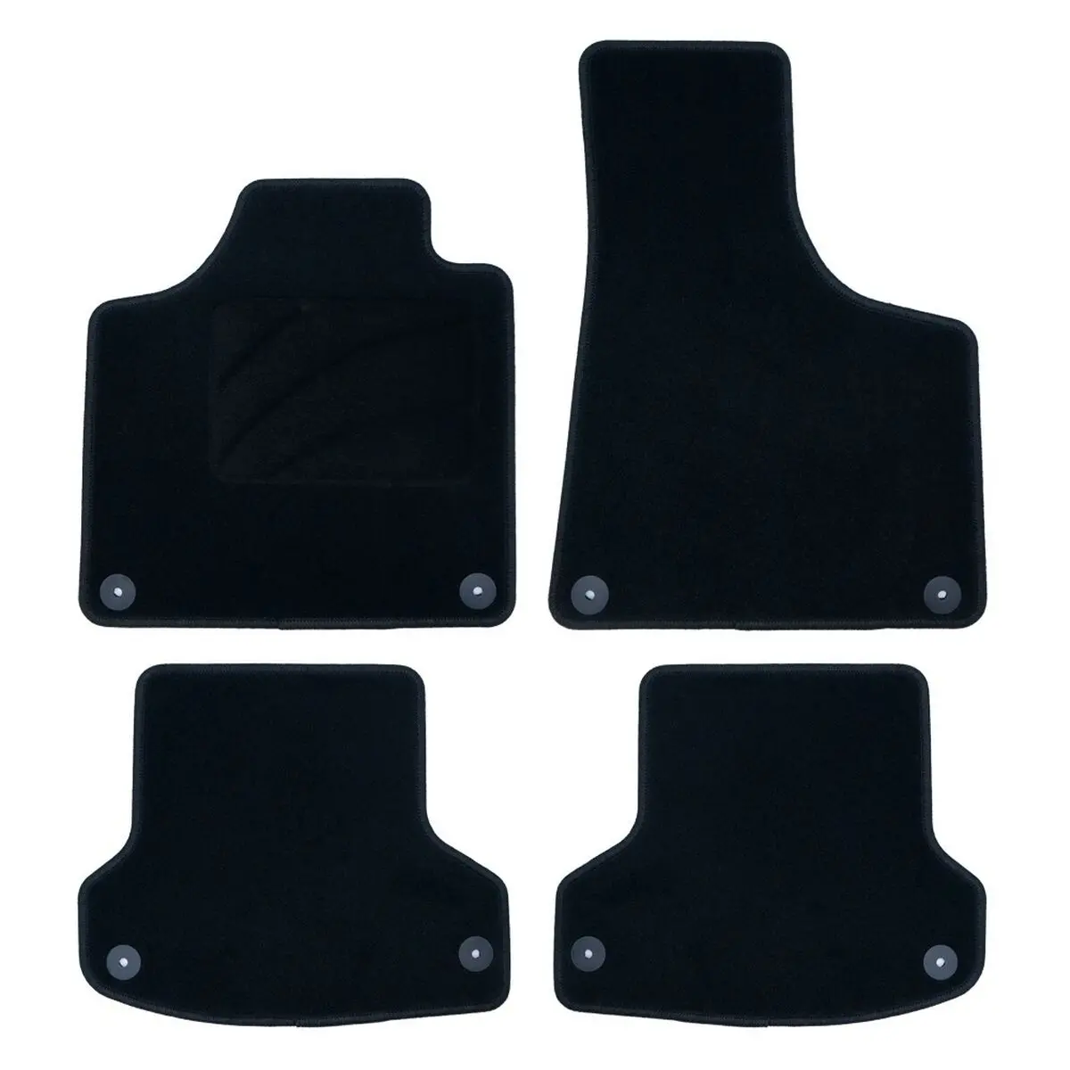 Conjunto De Tapetes De Carro Occ Motorsport Occd0007 5 Peças 1