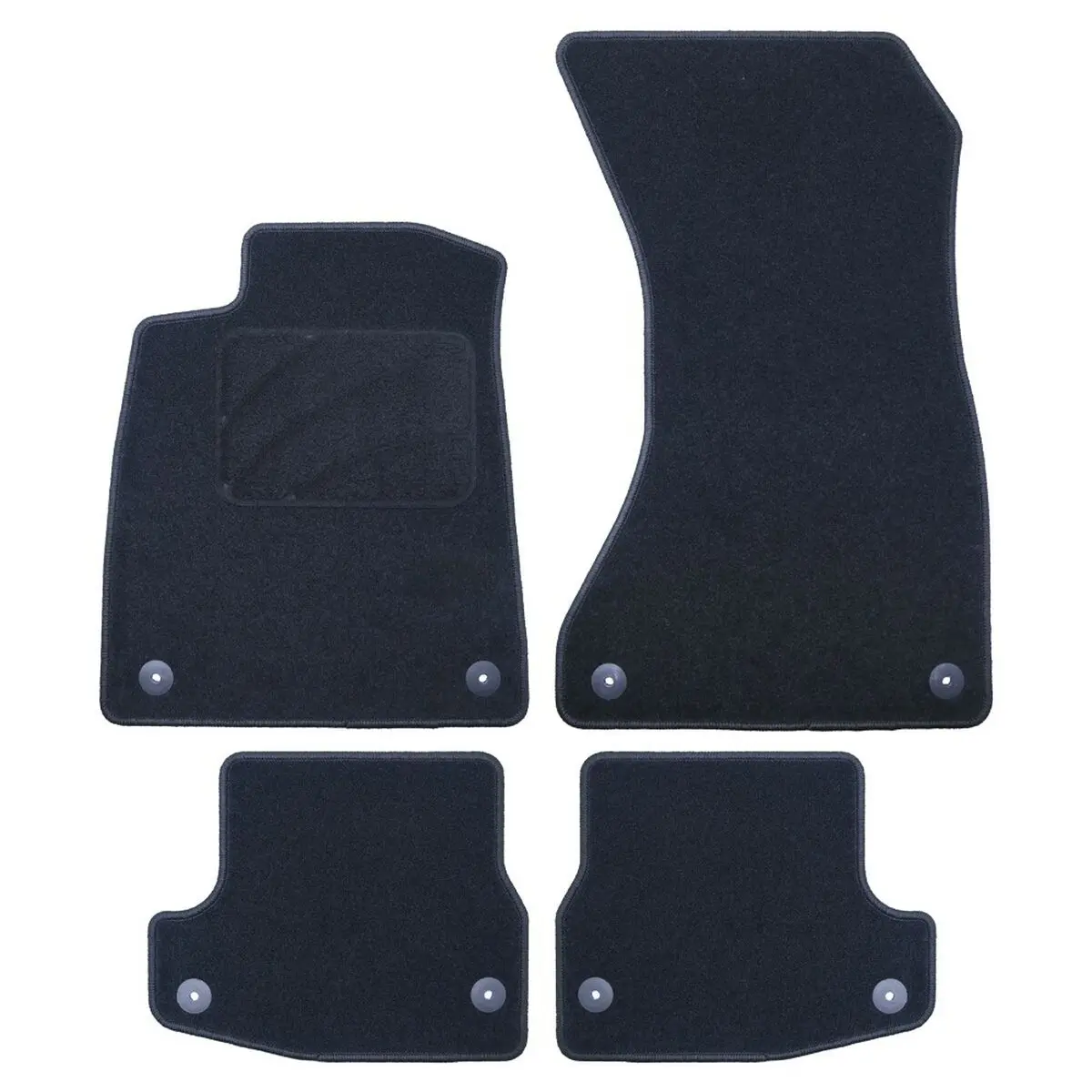 Conjunto De Tapetes De Carro Occ Motorsport Occd0021 5 Peças 1