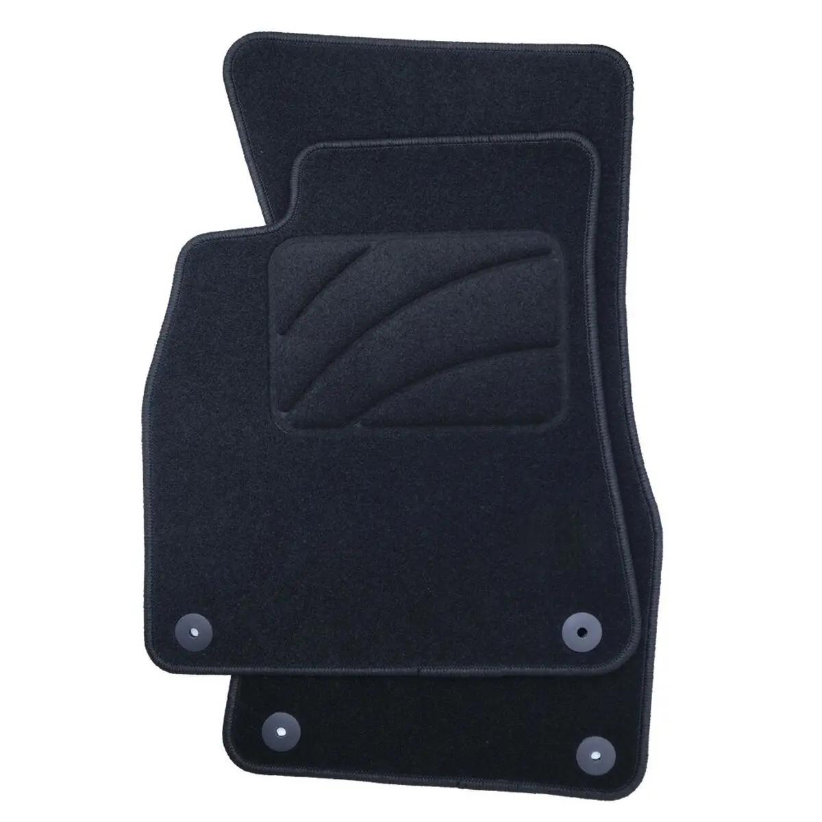 Conjunto De Tapetes De Carro Occ Motorsport Occd0028 5 Peças 2