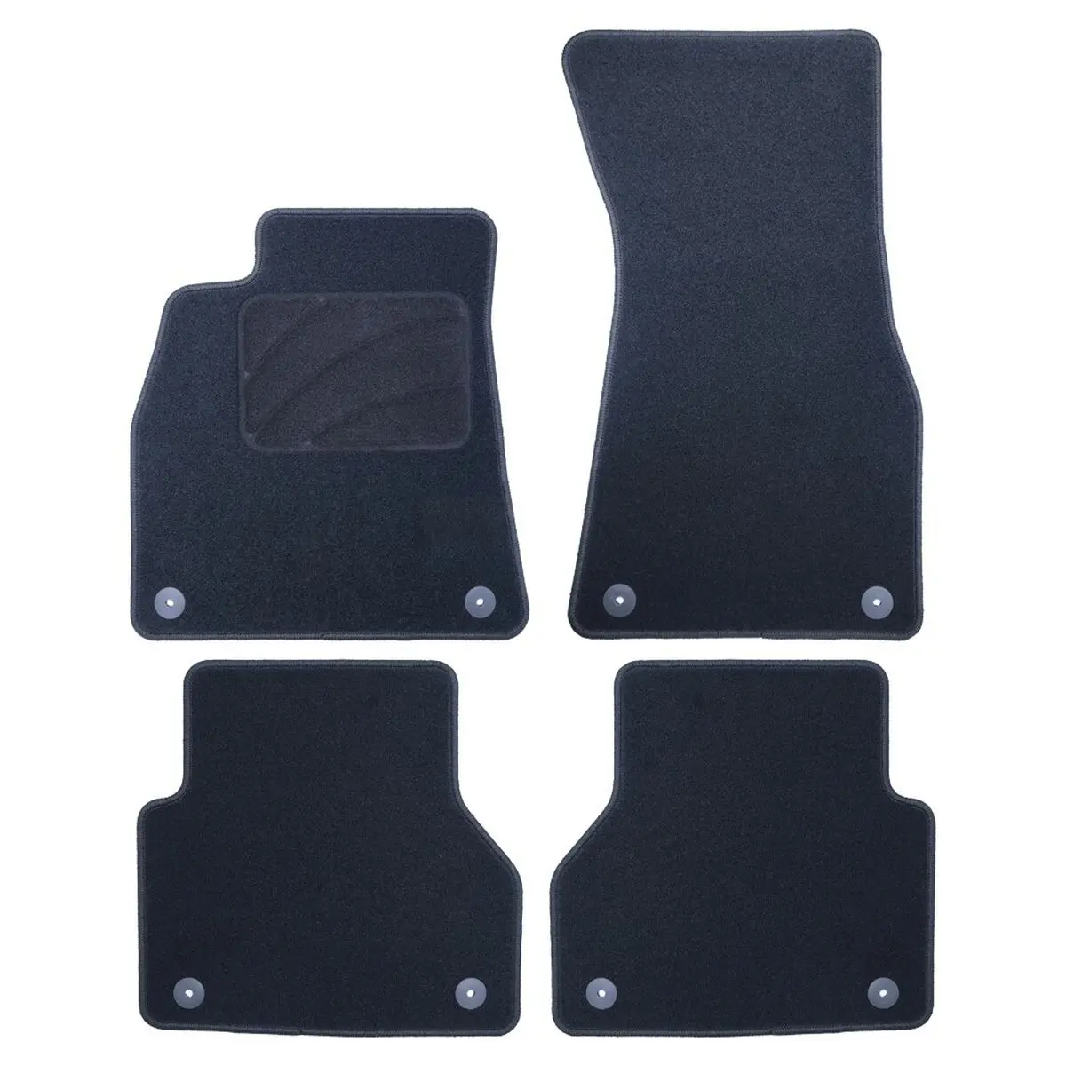 Conjunto De Tapetes De Carro Occ Motorsport Occd0029 5 Peças 1