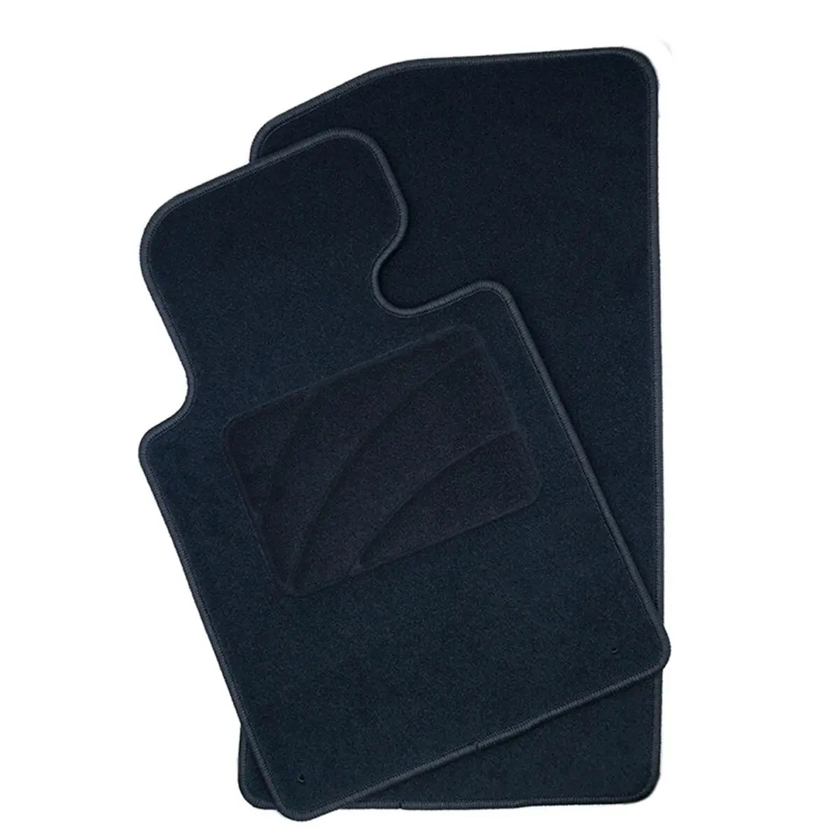 Conjunto De Tapetes De Carro Occ Motorsport Occbw0007 Preto 5 Peças 1