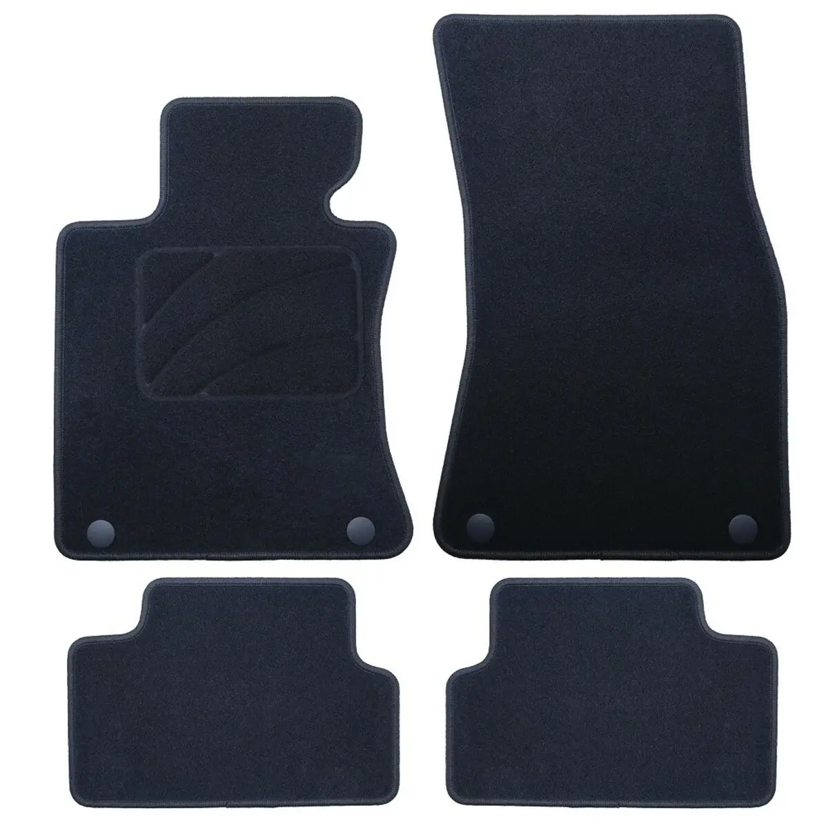 Conjunto De Tapetes De Carro Occ Motorsport Occbw0014 Bmw E64 Serie 6 Cabrio 5 Peças 1