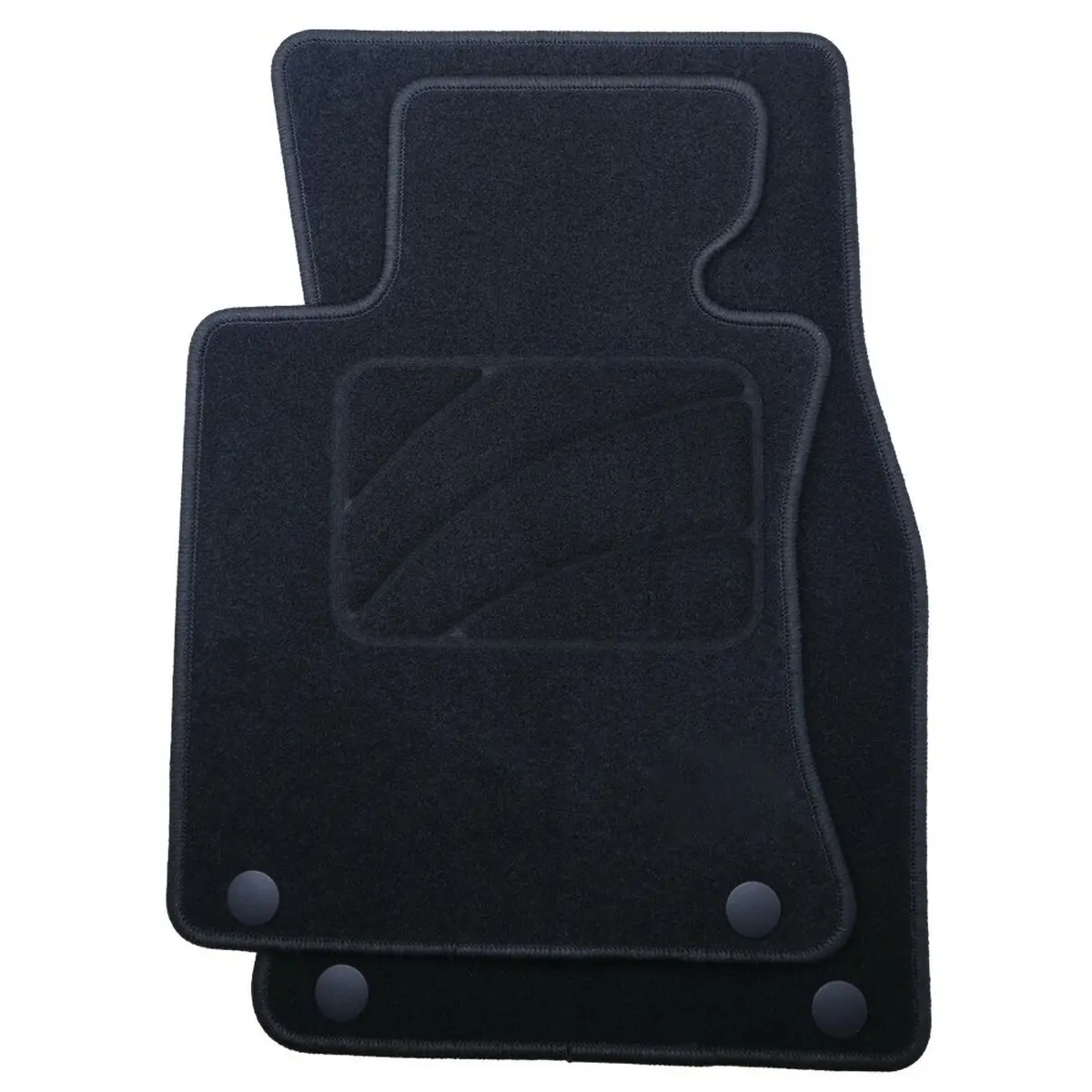 Conjunto De Tapetes De Carro Occ Motorsport Occbw0014 Bmw E64 Serie 6 Cabrio 5 Peças 2