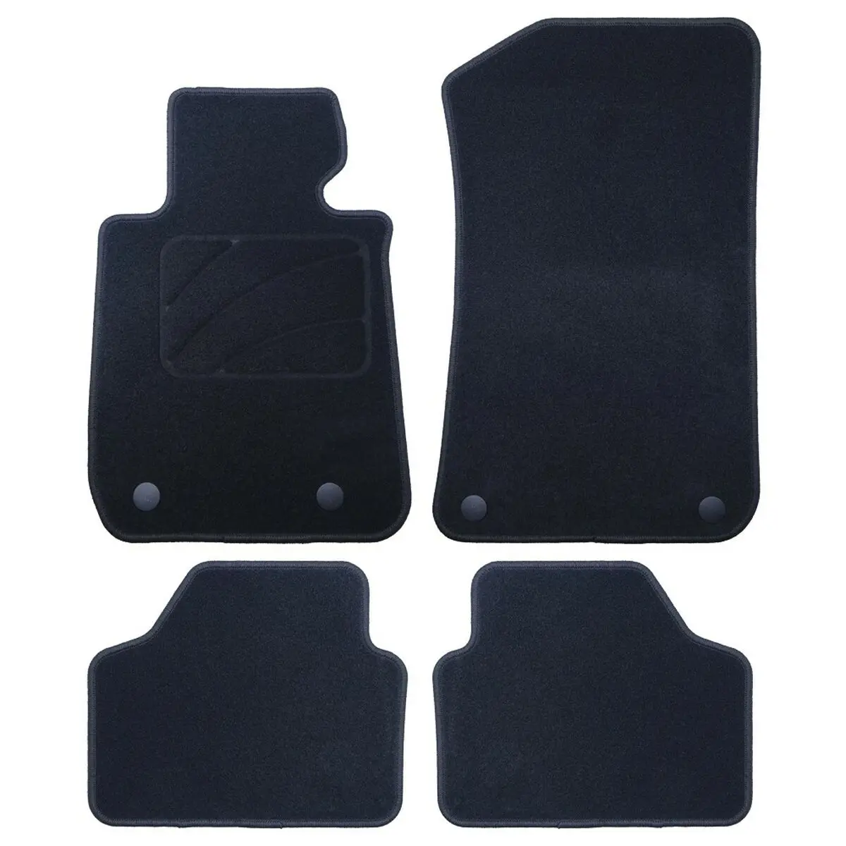 Conjunto De Tapetes De Carro Occ Motorsport Occbw0021 Bmw E84 X1 5 Peças 1