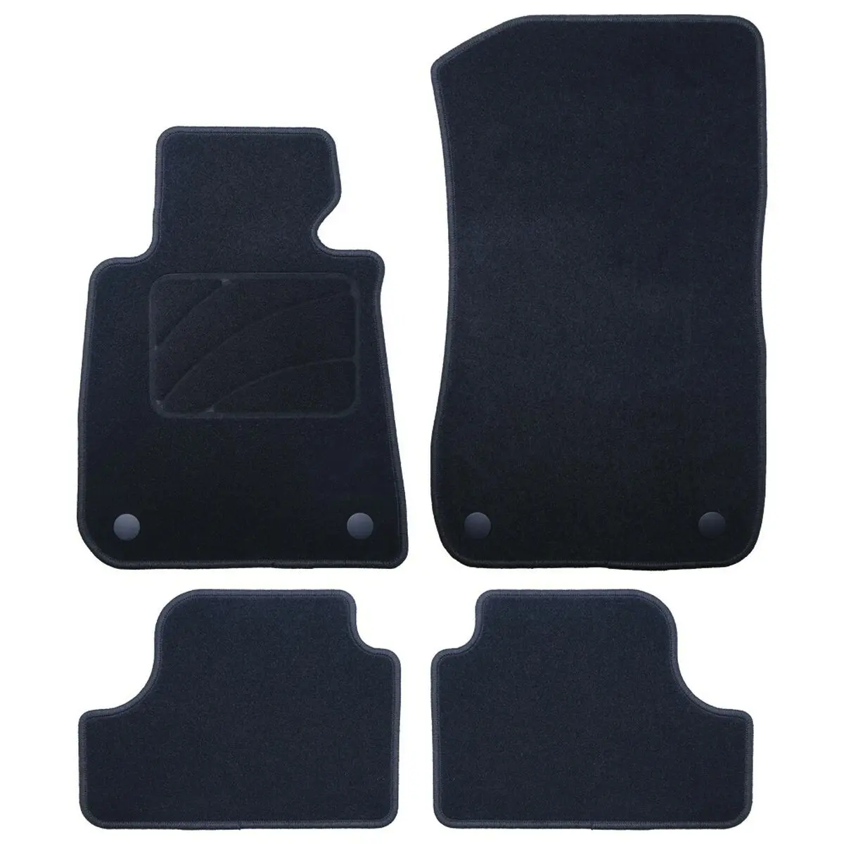 Conjunto De Tapetes De Carro Occ Motorsport Occbw0029 Bmw E93 Serie 3 Cabrio 5 Peças 1