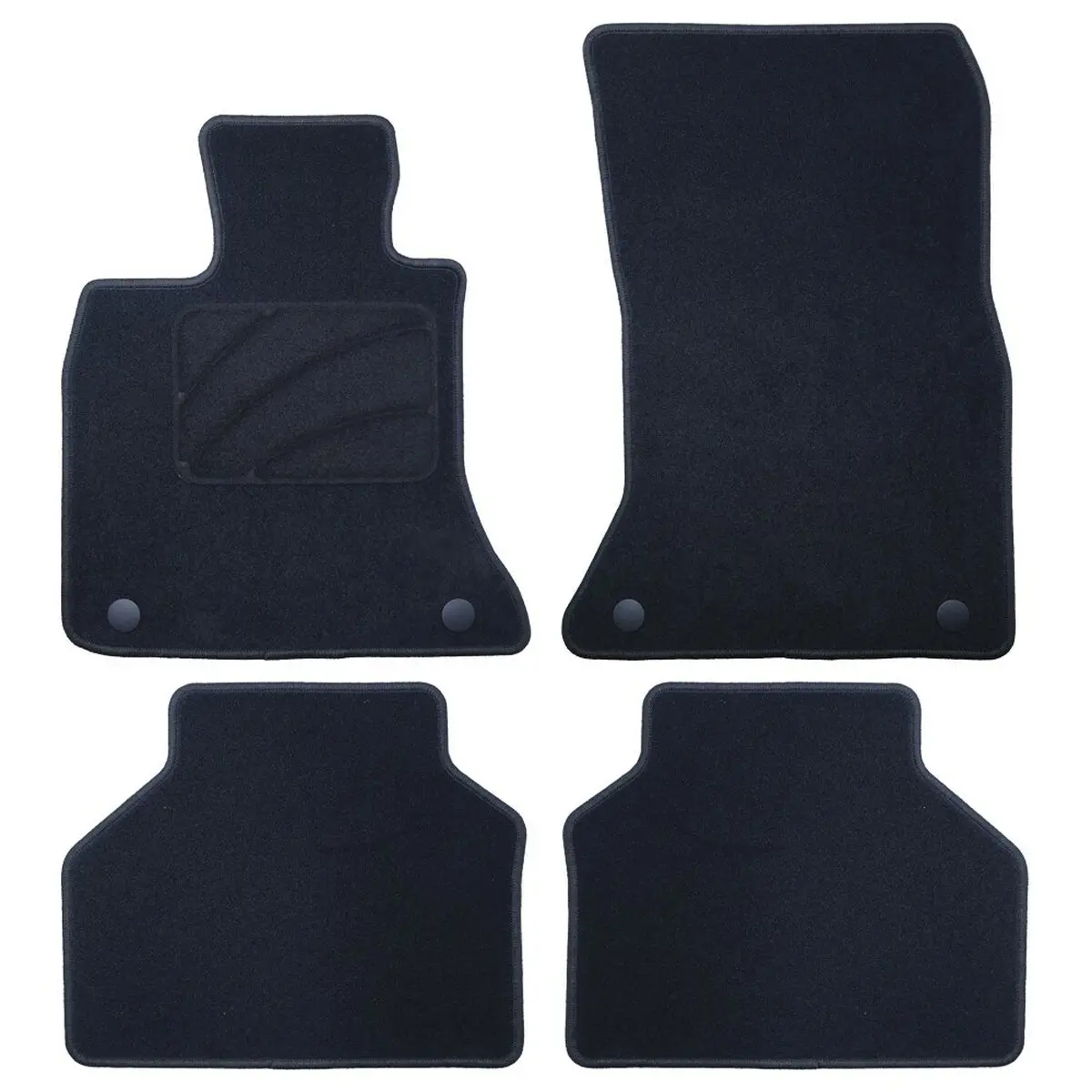 Conjunto De Tapetes De Carro Occ Motorsport Occbw0033 Bmw F07 Serie 5 Gt 5 Peças 1