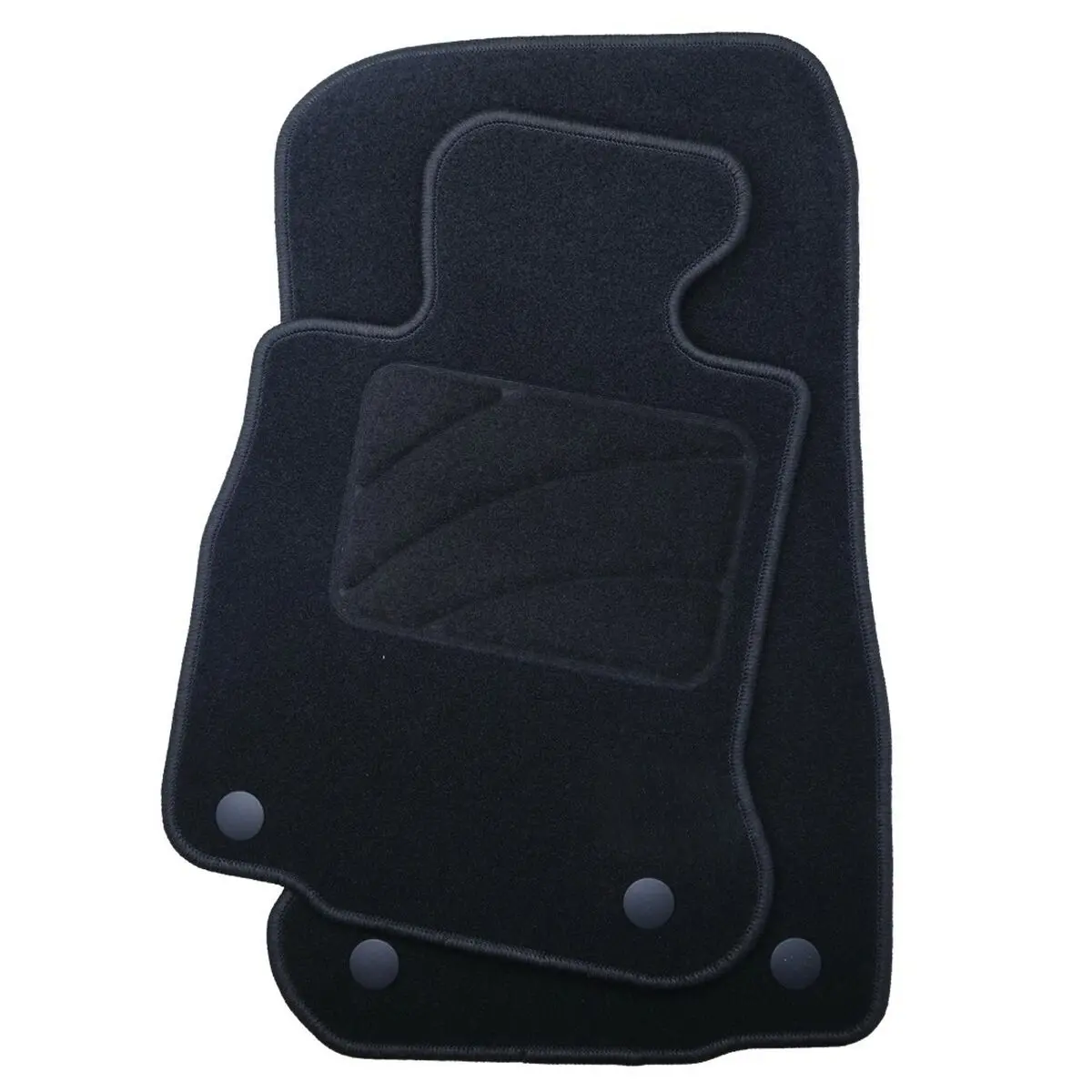 Conjunto De Tapetes De Carro Occ Motorsport Occbw0039 Bmw F12 Serie 6 Cabrio 5 Peças 2