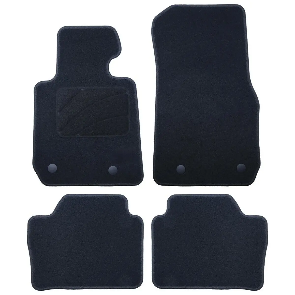 Conjunto De Tapetes De Carro Occ Motorsport Occbw0049 Bmw F30 Serie 3 Sedan 5 Peças 1