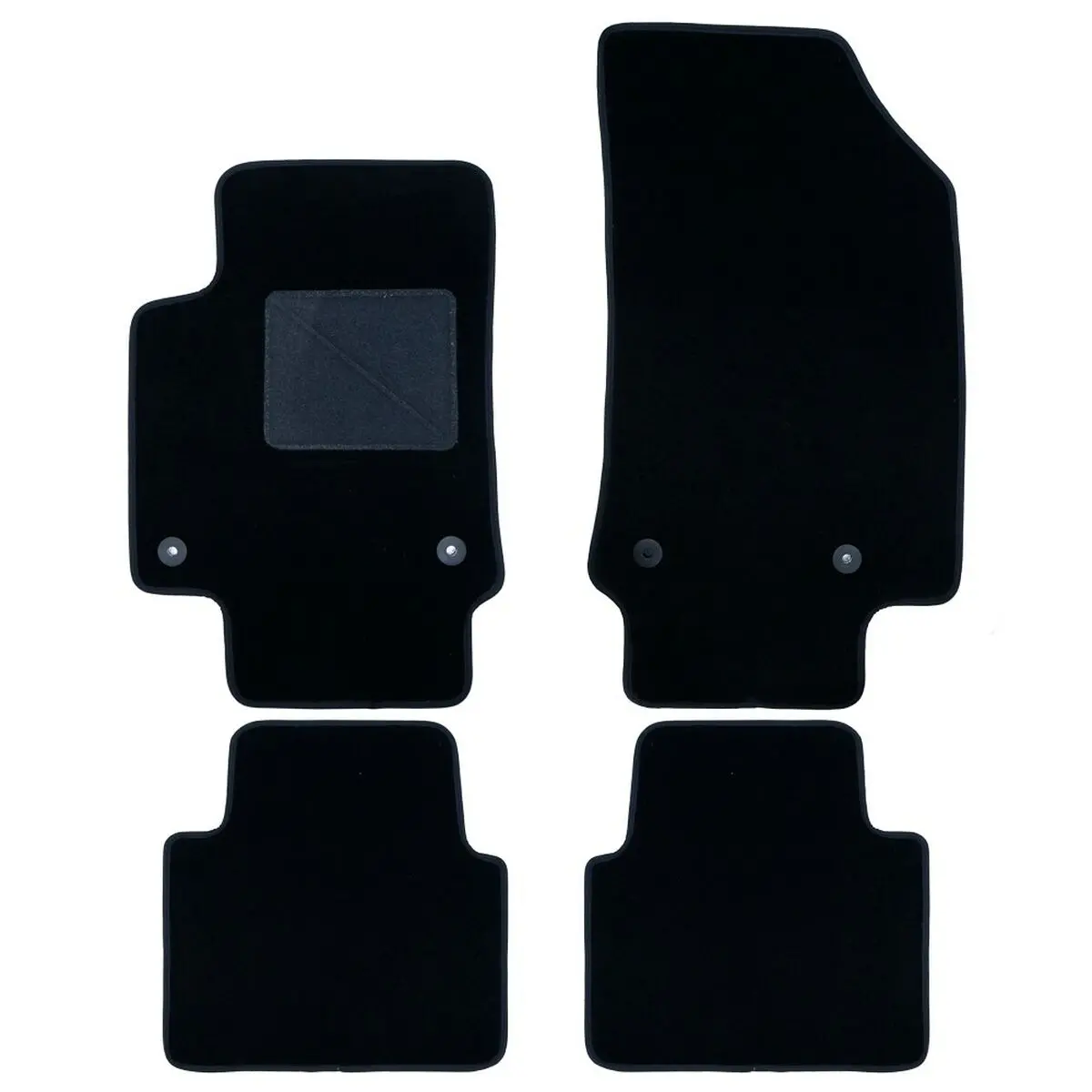 Tapete Para O Carro Occ Motorsport Occct0012 Preto 1