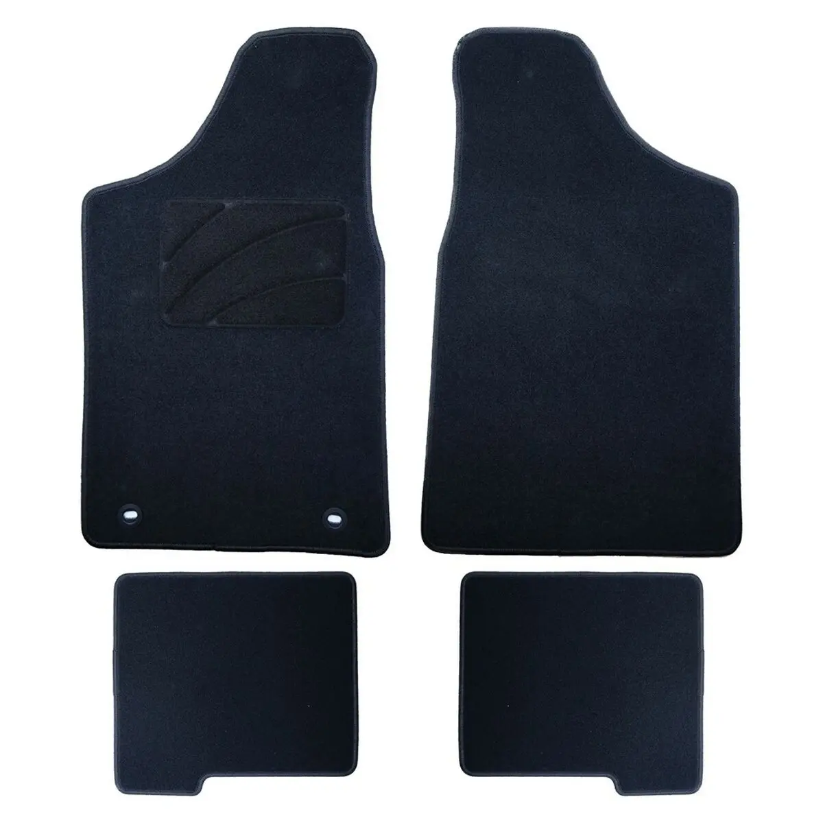 Conjunto De Tapetes De Carro Occ Motorsport Occct0043 Citroën Saxo 5 Peças 1