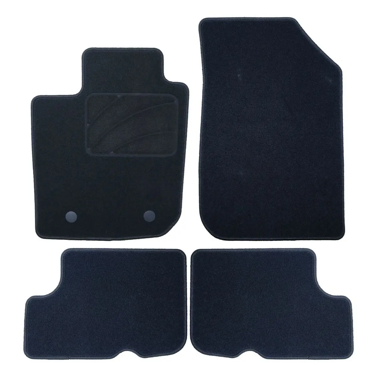 Conjunto De Tapetes De Carro Occ Motorsport Occdc0015 Dacia Sandero Stepway 5 Peças 1