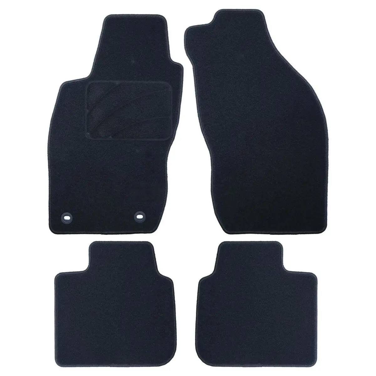 Conjunto De Tapetes De Carro Occ Motorsport Occft0048 Fiat Marea 5 Peças 1