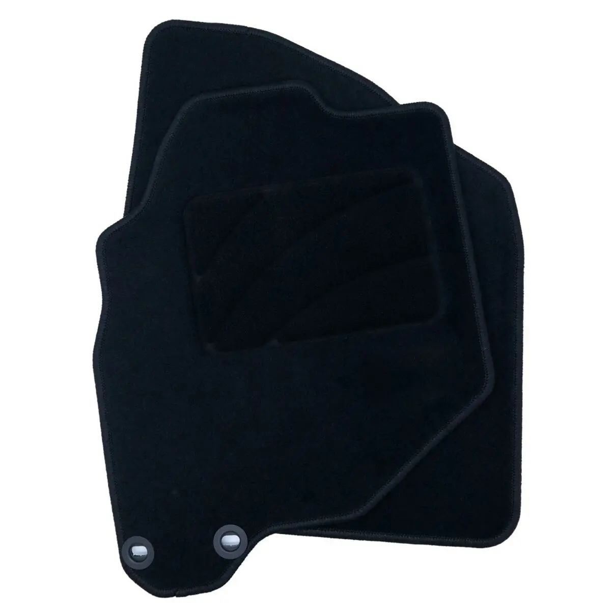 Conjunto De Tapetes De Carro Occ Motorsport Occhn0022 Preto 5 Peças 1