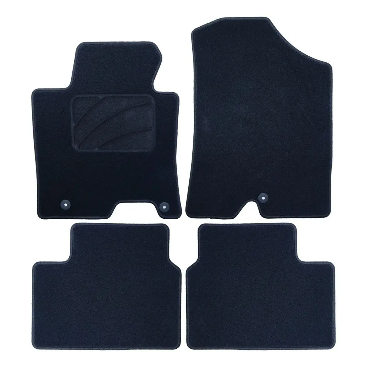 Conjunto De Tapetes De Carro Occ Motorsport Occhy0014 Hyundai I30 5 Peças 1