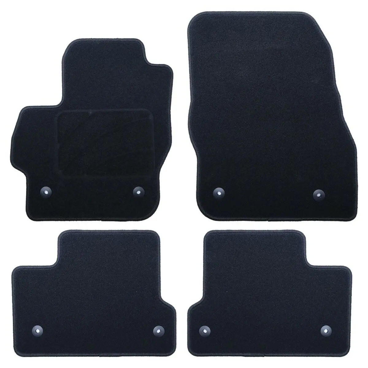 Conjunto De Tapetes De Carro Occ Motorsport Occmz0003 Mazda 3 5 Peças 1
