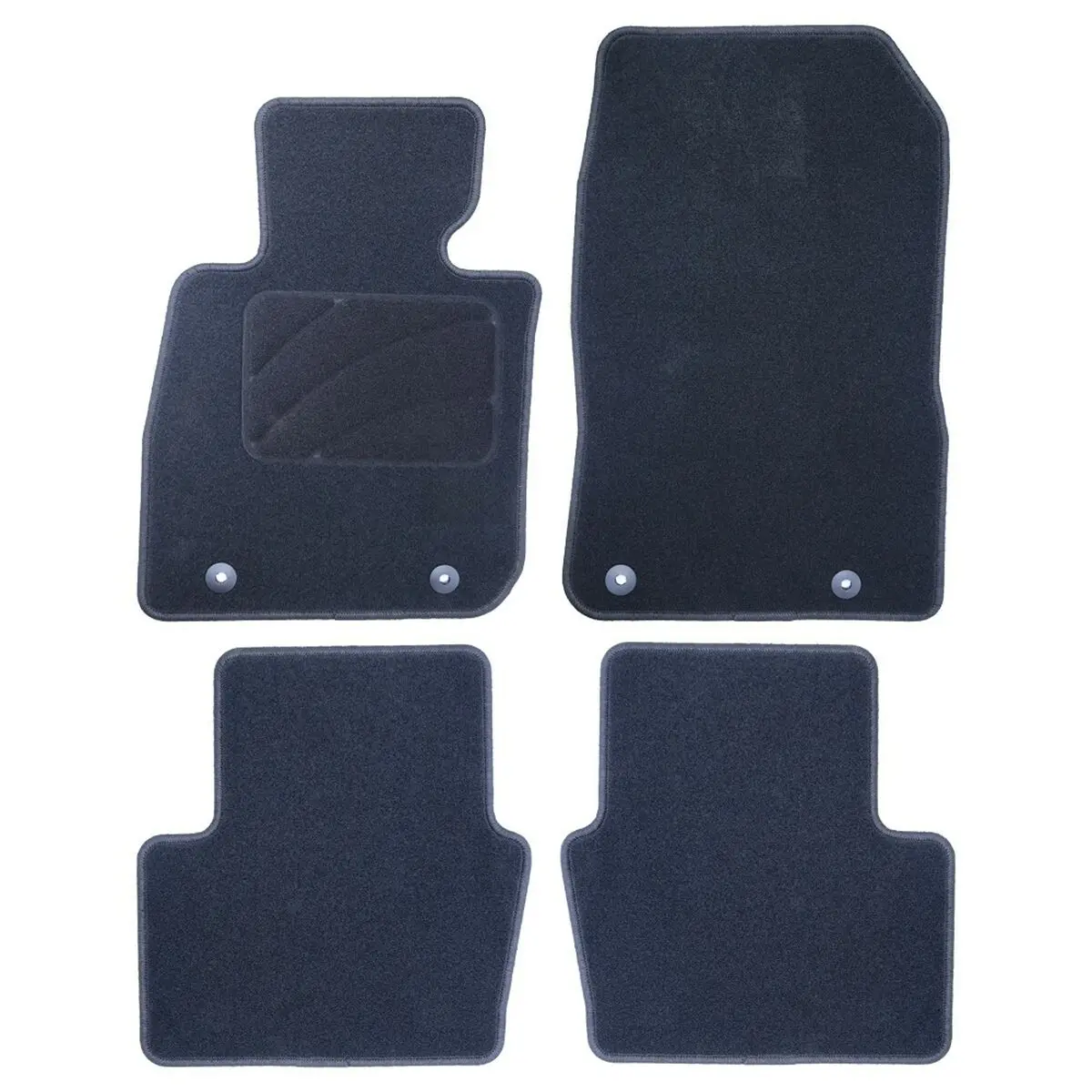Conjunto De Tapetes De Carro Occ Motorsport Occmz0013 5 Peças 1