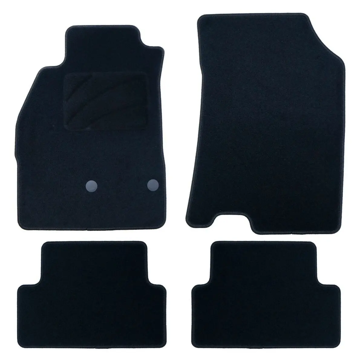 Tapete Para O Carro Occ Motorsport Occrt0036 Preto 1