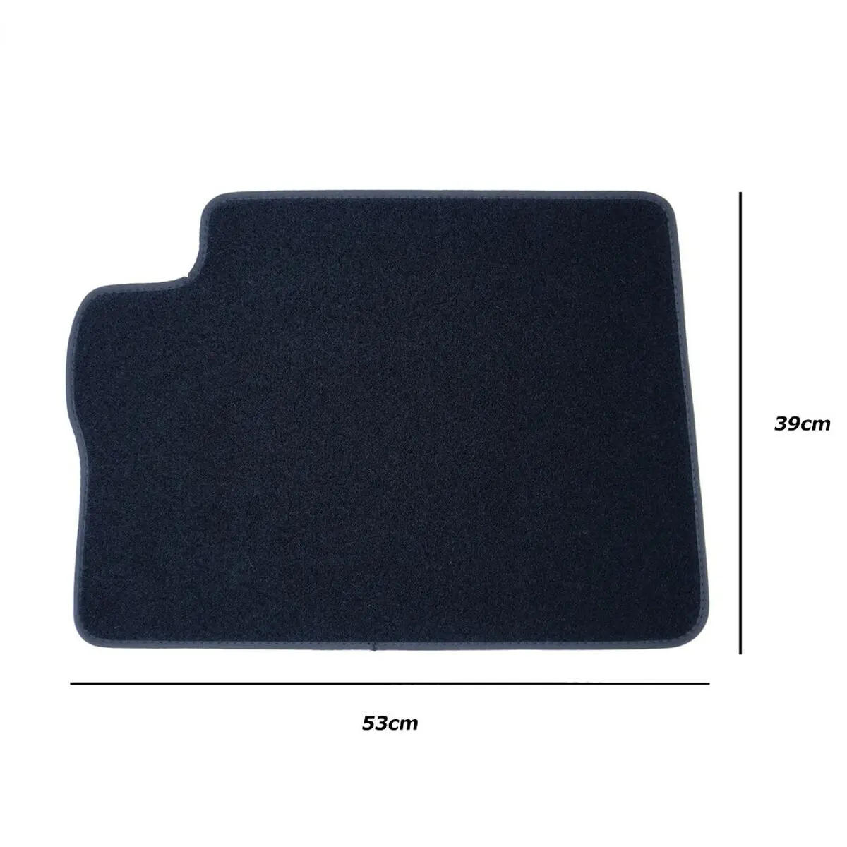 Tapete Para O Carro Occ Motorsport Occty0002 Preto 2