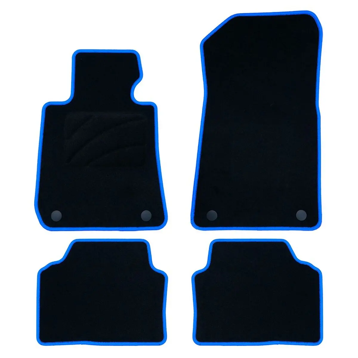 Conjunto De Tapetes De Carro Occ Motorsport Occbw0026bl Azul 5 Peças 1