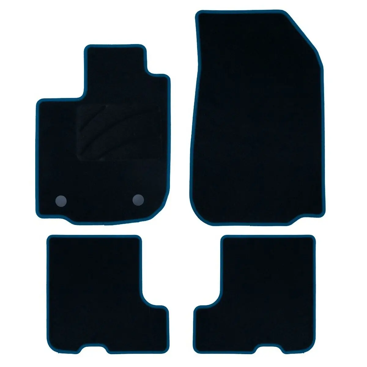 Conjunto De Tapetes De Carro Occ Motorsport Occdc0013bl Dacia Sandero 1