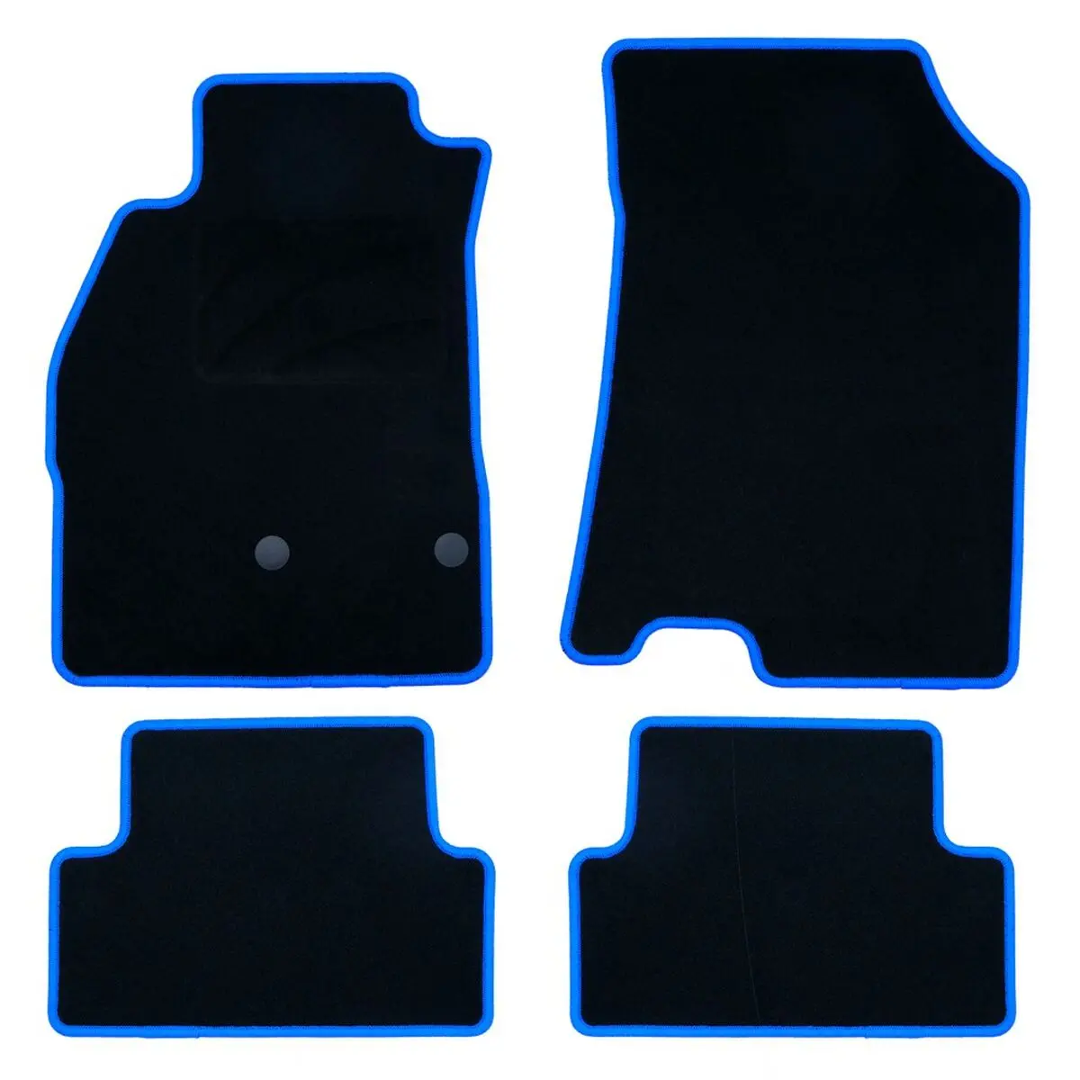 Conjunto De Tapetes De Carro Occ Motorsport Occrt0036bl 5 Peças 1