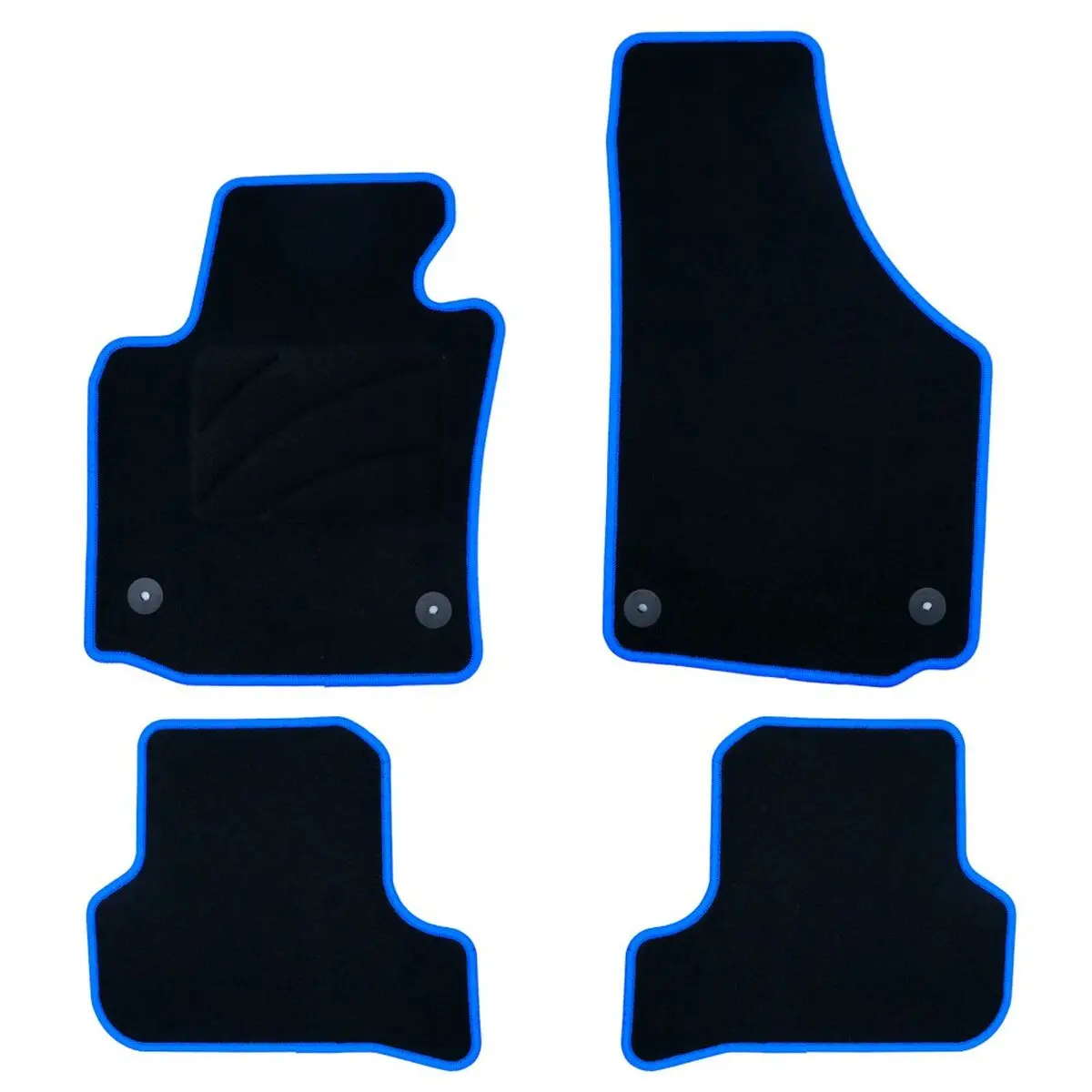 Tapete Para O Carro Occ Motorsport Occst0015bl Azul 1