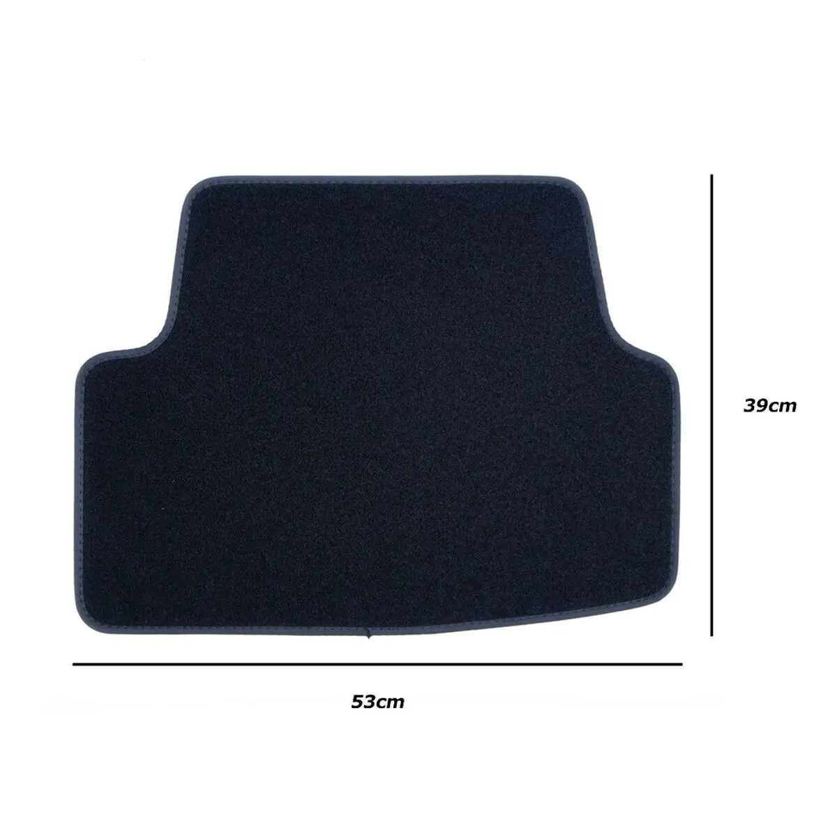 Conjunto De Tapetes De Carro Occ Motorsport Occvw0022bl Volkswagen Golf Vii Azul 5 Peças 1