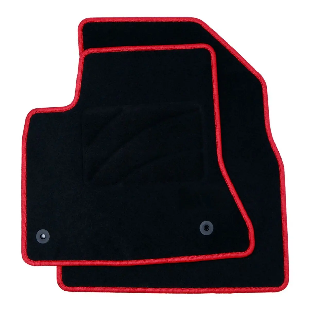 Conjunto De Tapetes De Carro Occ Motorsport Occct0019rd Vermelho 5 Peças 1