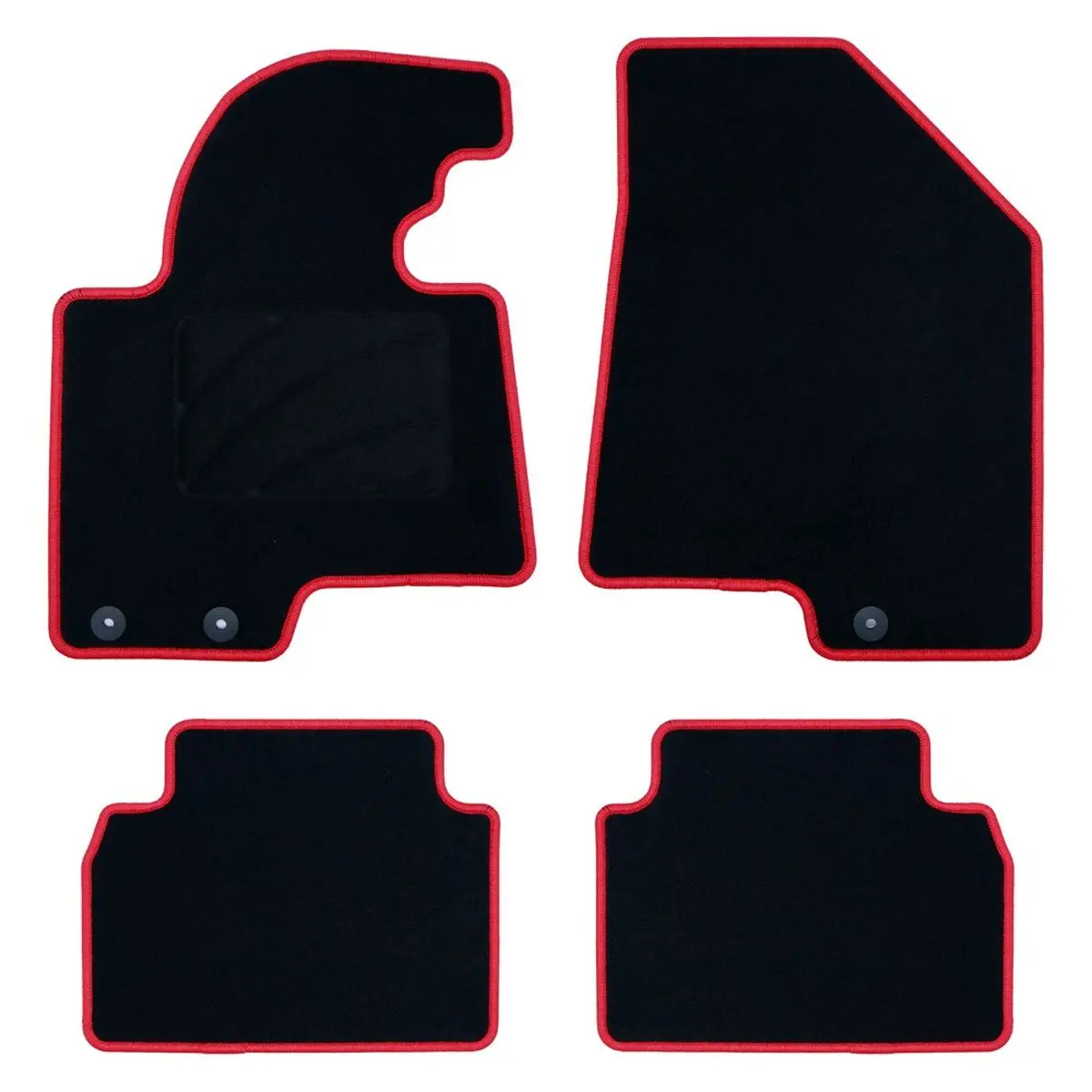 Tapetes De Automóvel Para Kia Sportage (2010-2016) (Vermelho) 1