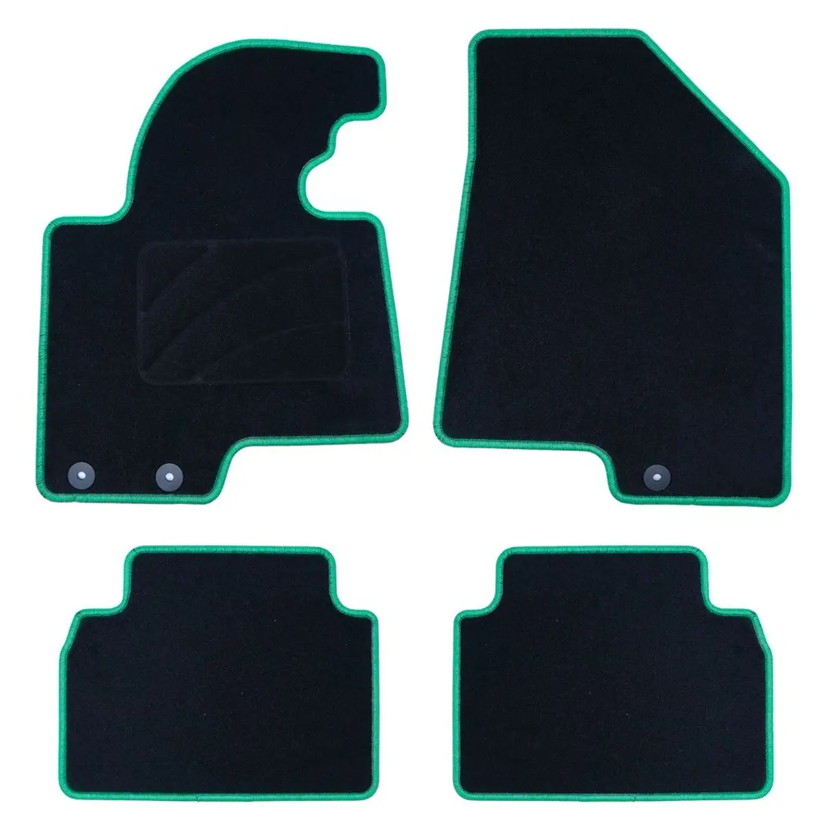 Tapetes De Automóvel Para Kia Sportage (2010-2016) (Verde) 1