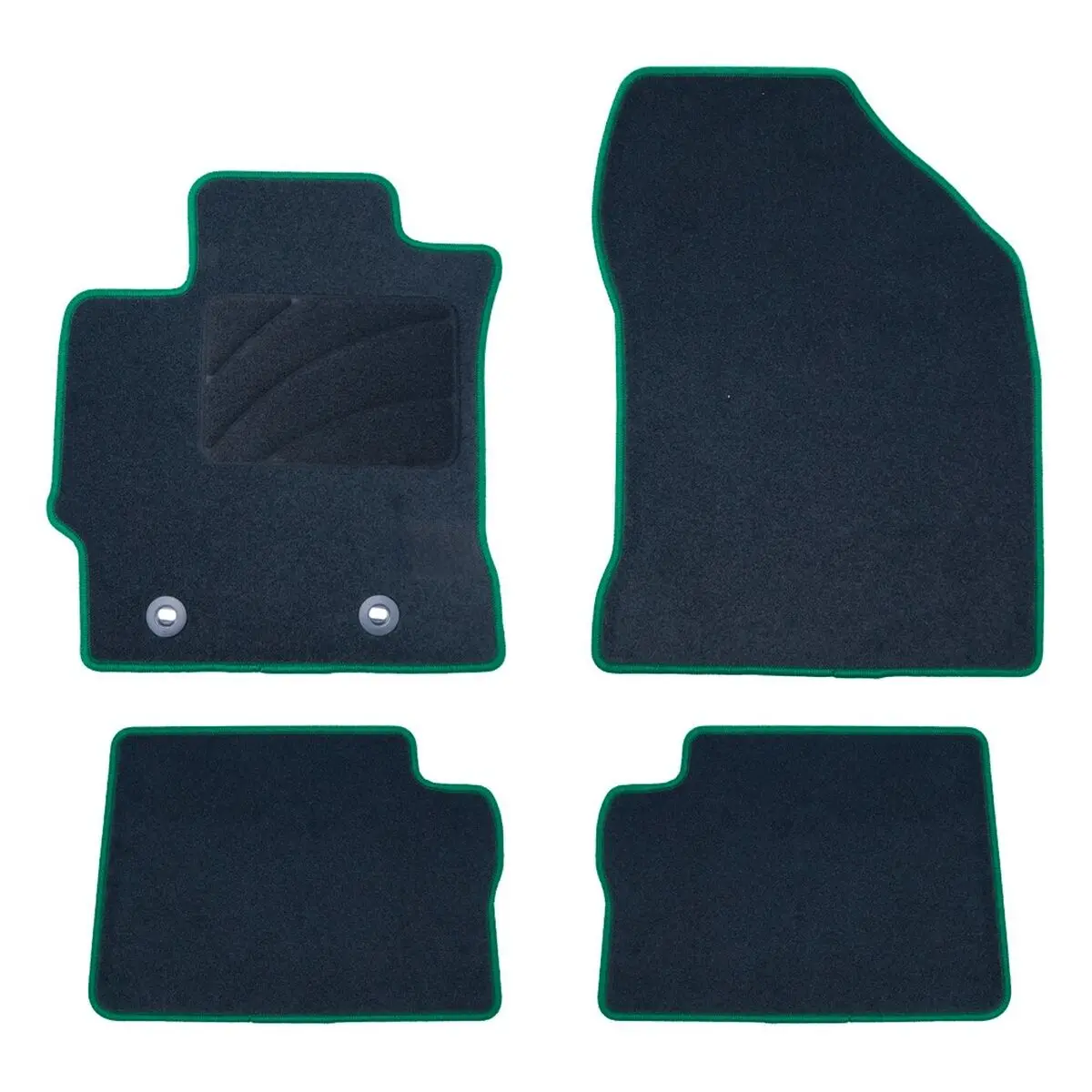 Tapetes De Automóvel Para Toyota Auris (A Partir De 2013) (Verde) 1