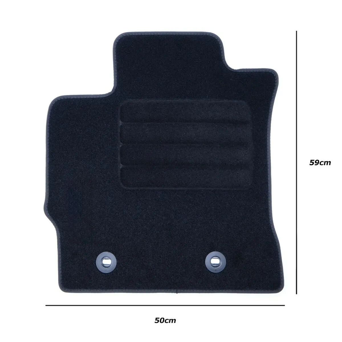 Tapete Para O Carro Occ Motorsport Occty0002gd Cinzento Escuro Cinzento 2