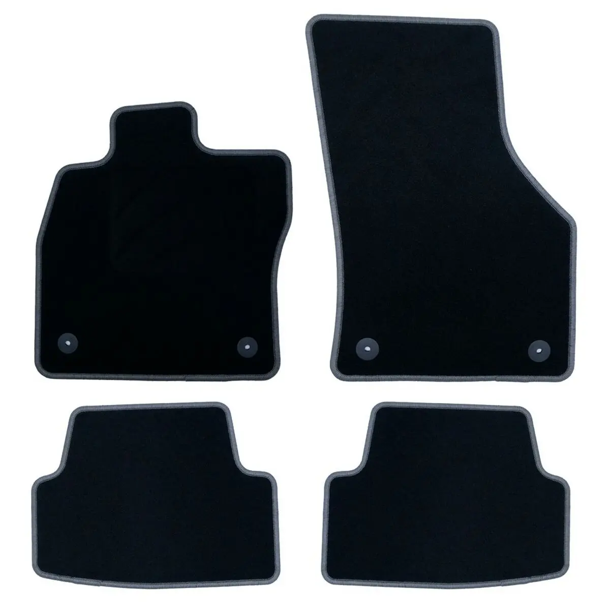 Tapete Para O Carro Occ Motorsport Occvw0022gd Cinzento Escuro Cinzento 1
