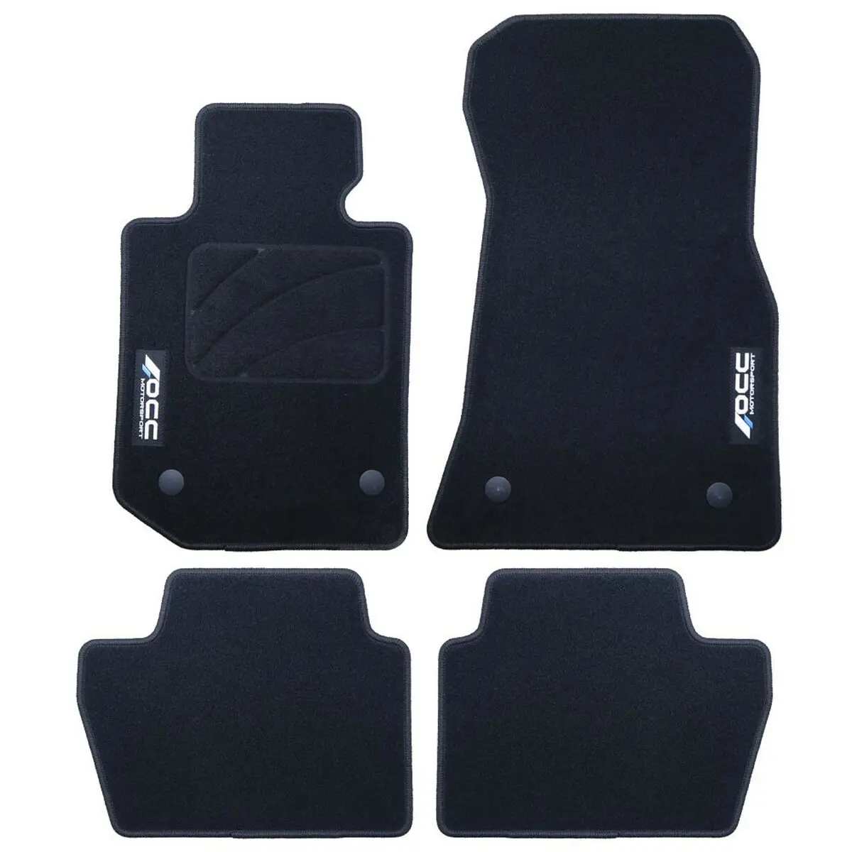 Conjunto De Tapetes De Carro Occ Motorsport Occbw0070log Bmw G22 Serie 4 Coupe 5 Peças 1