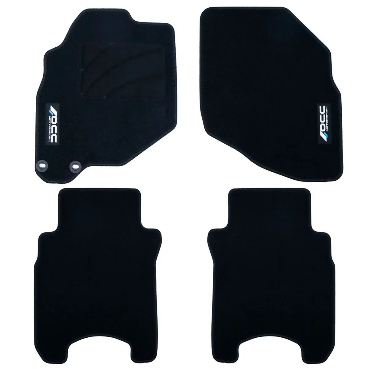 Conjunto De Tapetes De Carro Occ Motorsport Occhn0022log 5 Peças 2