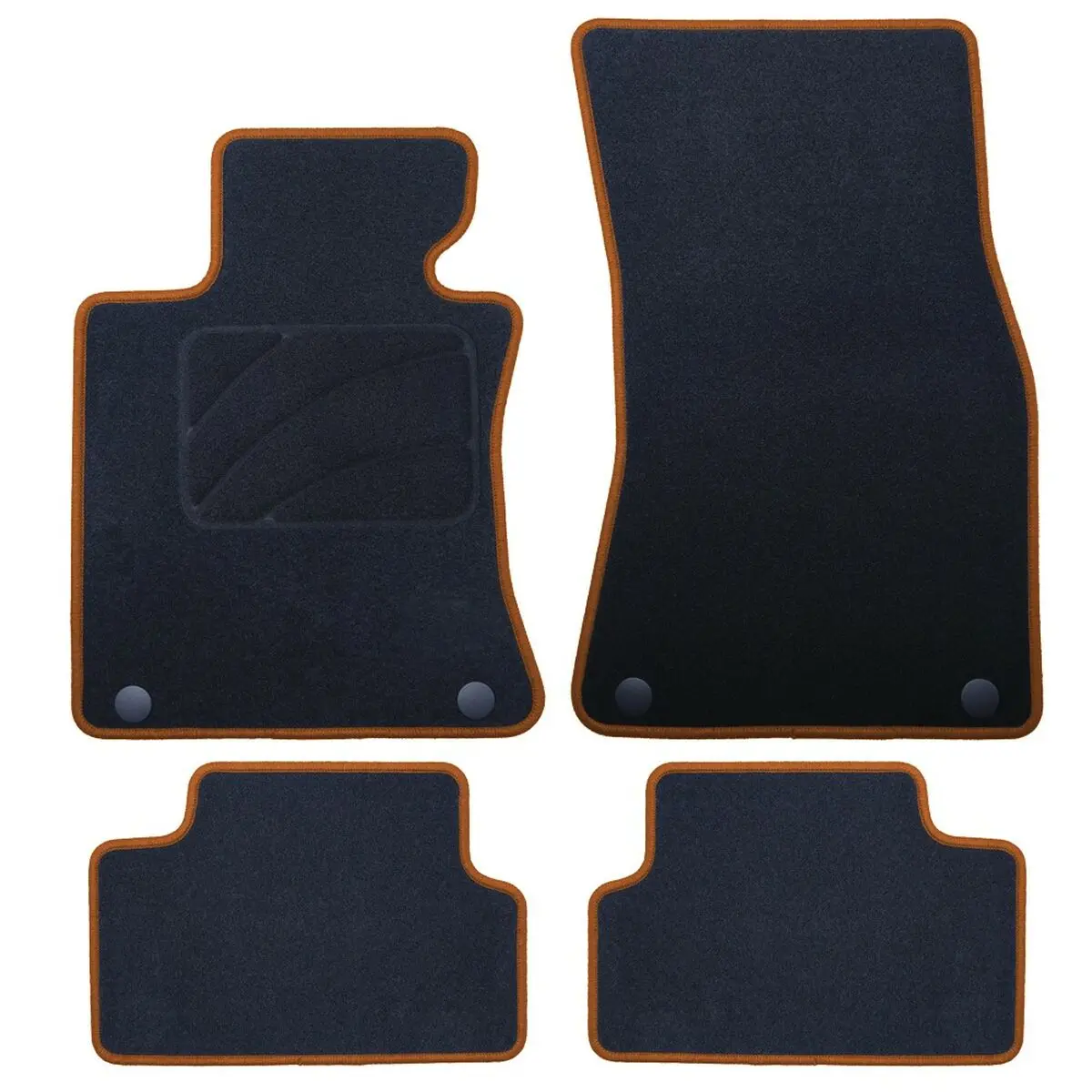 Conjunto De Tapetes De Carro Occ Motorsport Occbw0014ye Bmw E64 Serie 6 Cabrio 1