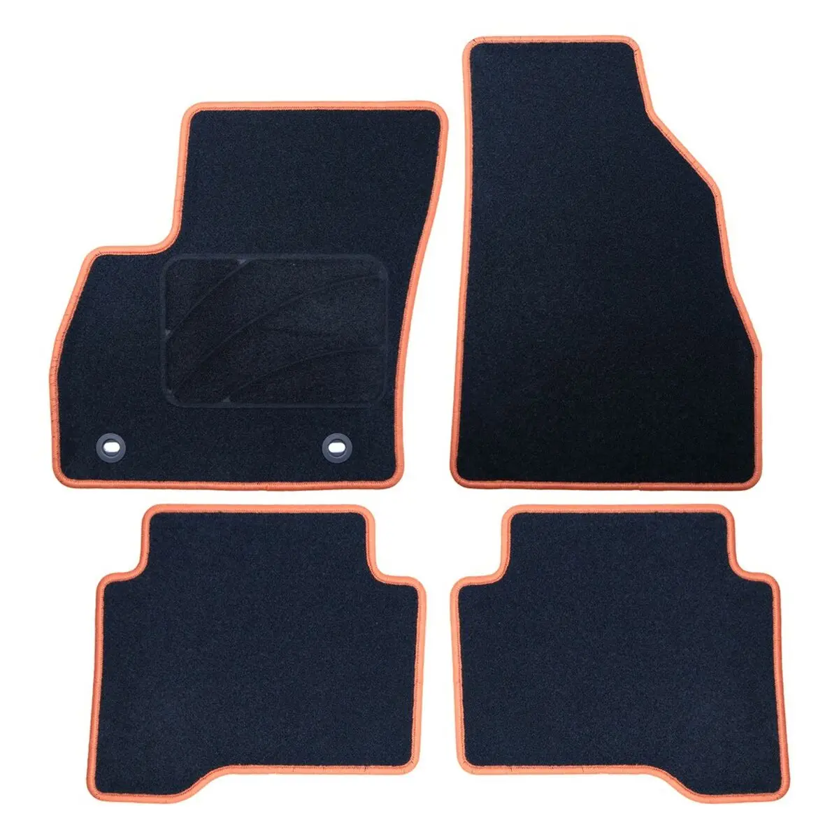 Conjunto De Tapetes De Carro Occ Motorsport Occct0042ye Citroen Nemo 5 Peças 1