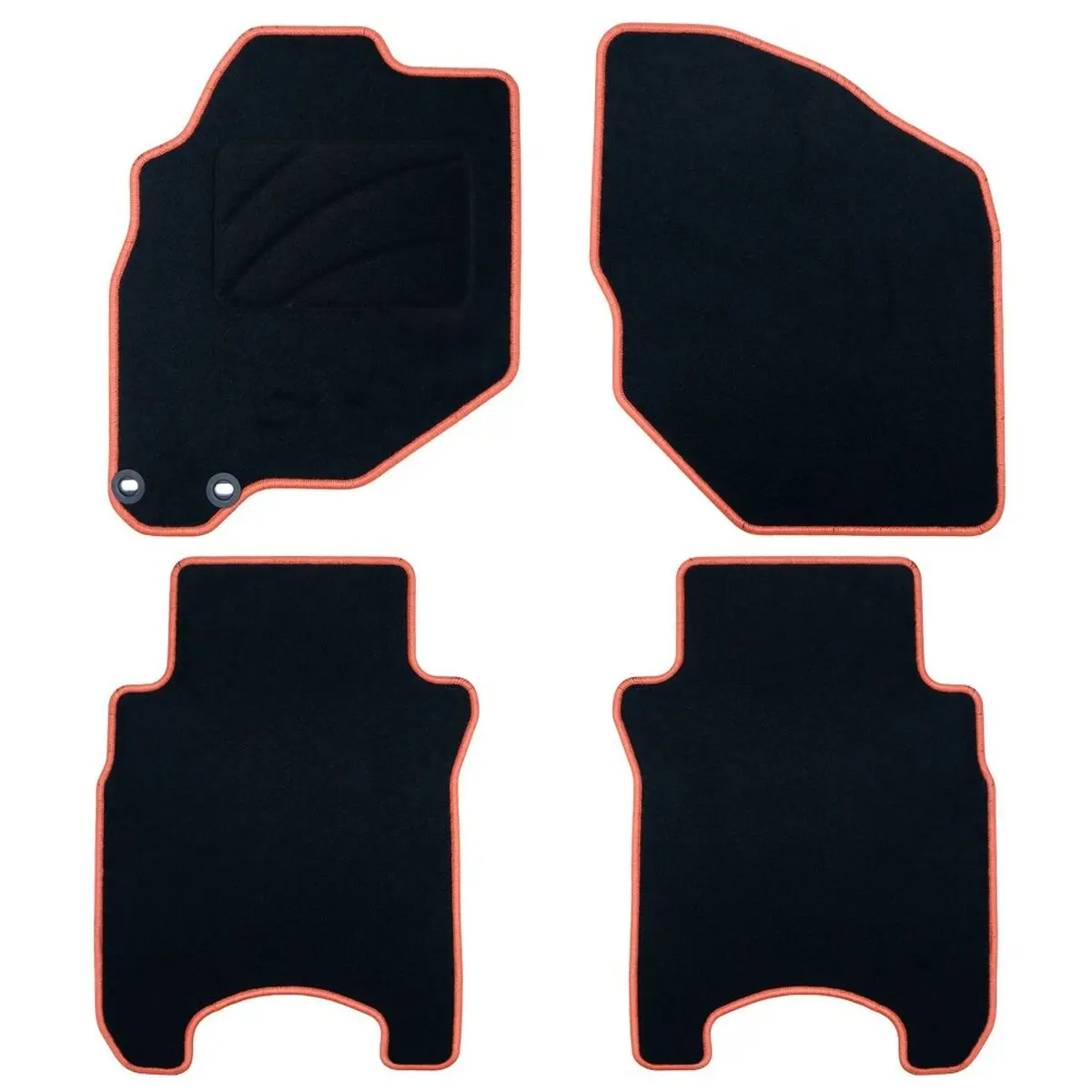 Tapete Para O Carro Occ Motorsport Occhn0022ye Laranja 1