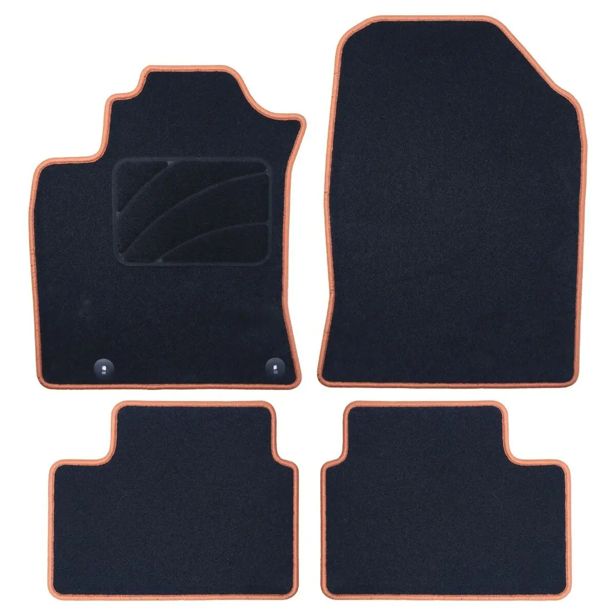 Conjunto De Tapetes De Carro Occ Motorsport Occki0038ye Kia Xceed 5 Peças 1