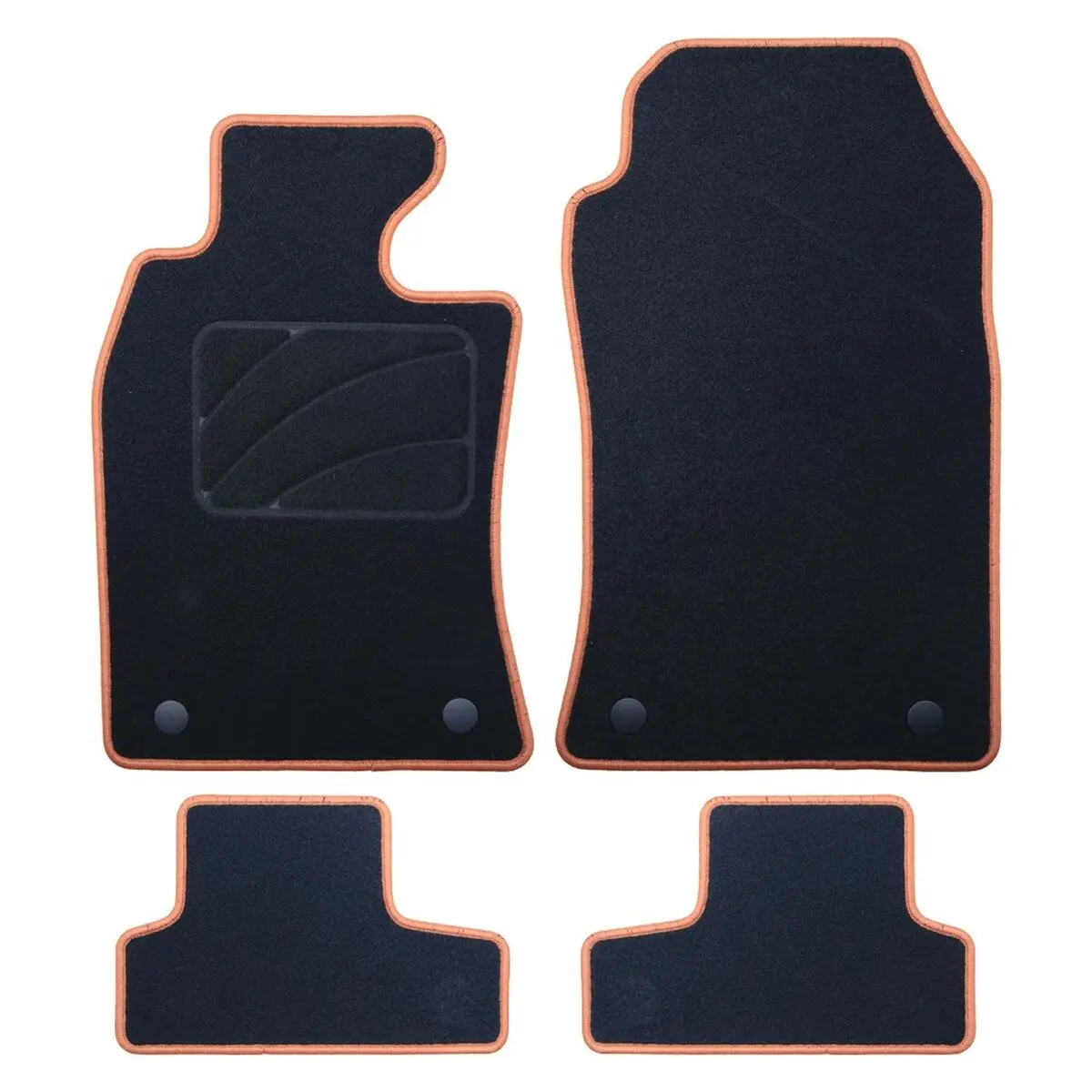 Conjunto De Tapetes De Carro Occ Motorsport Occmi0008ye Mini R52 Cabrio 5 Peças 1