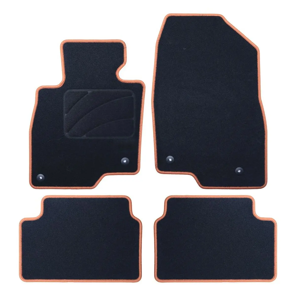 Conjunto De Tapetes De Carro Occ Motorsport Occmz0012ye Mazda 6 Wagon 5 Peças 1